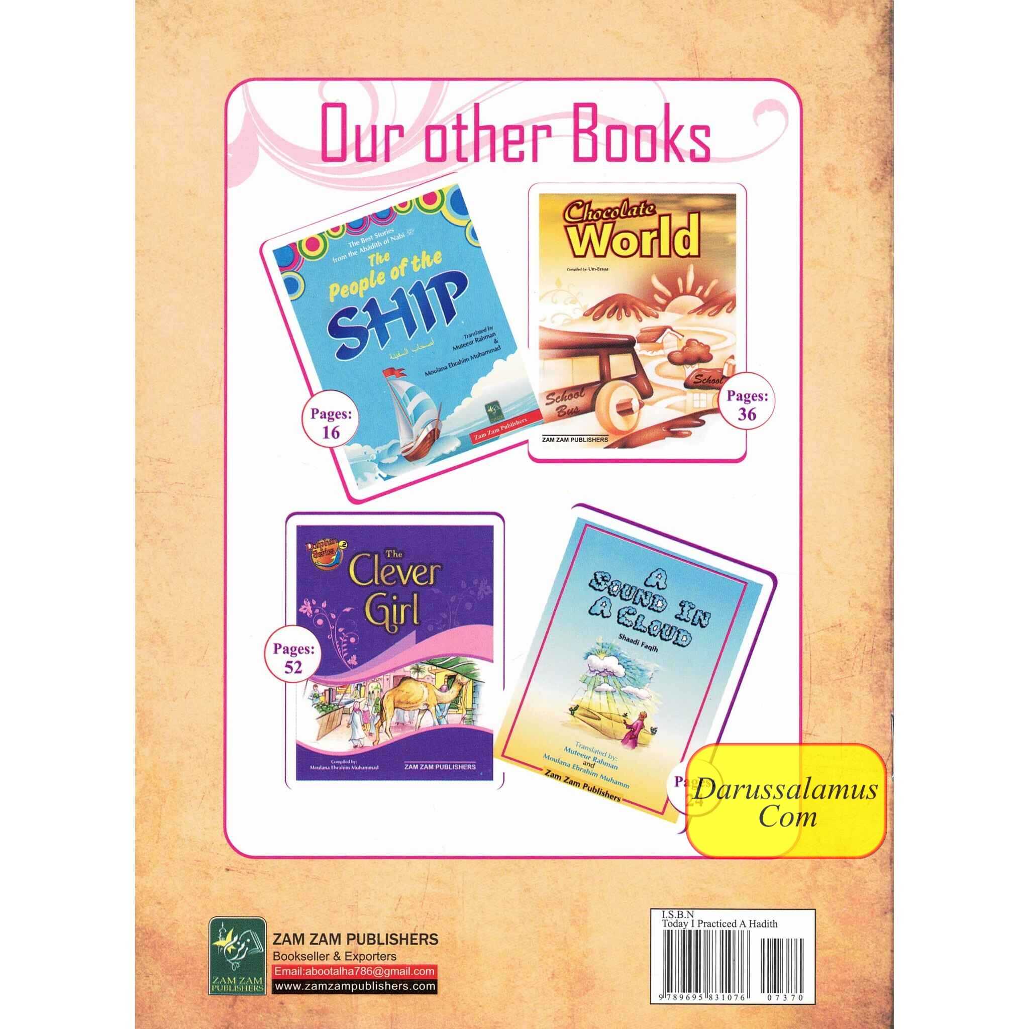 Today I Practiced a Hadith By Ebrahim Muhammad、mySite、topwebapps