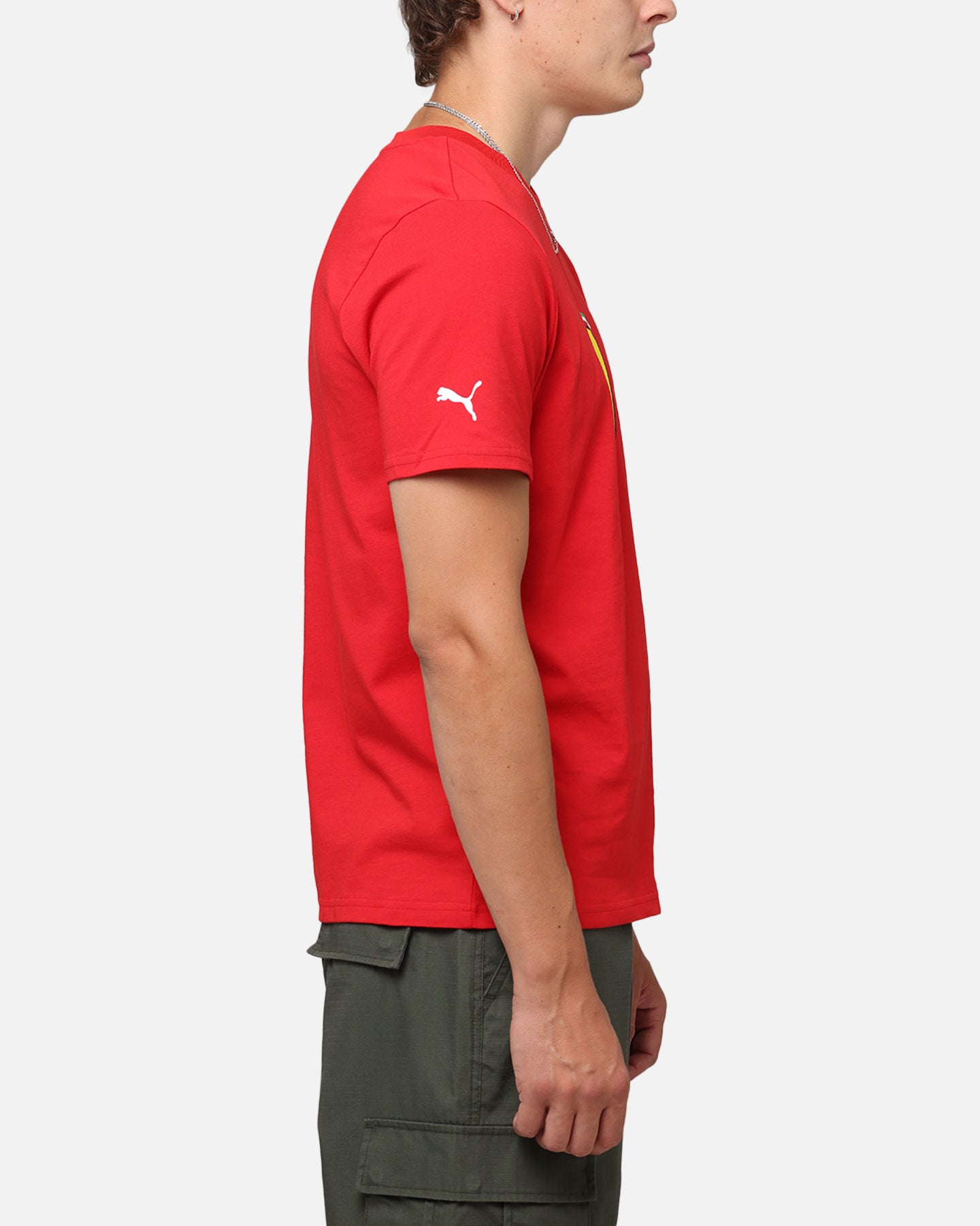 Puma X Scuderia Ferrari Race Big Shield T-Shirt Rosso Corsa、mySite、zt4zffjzw