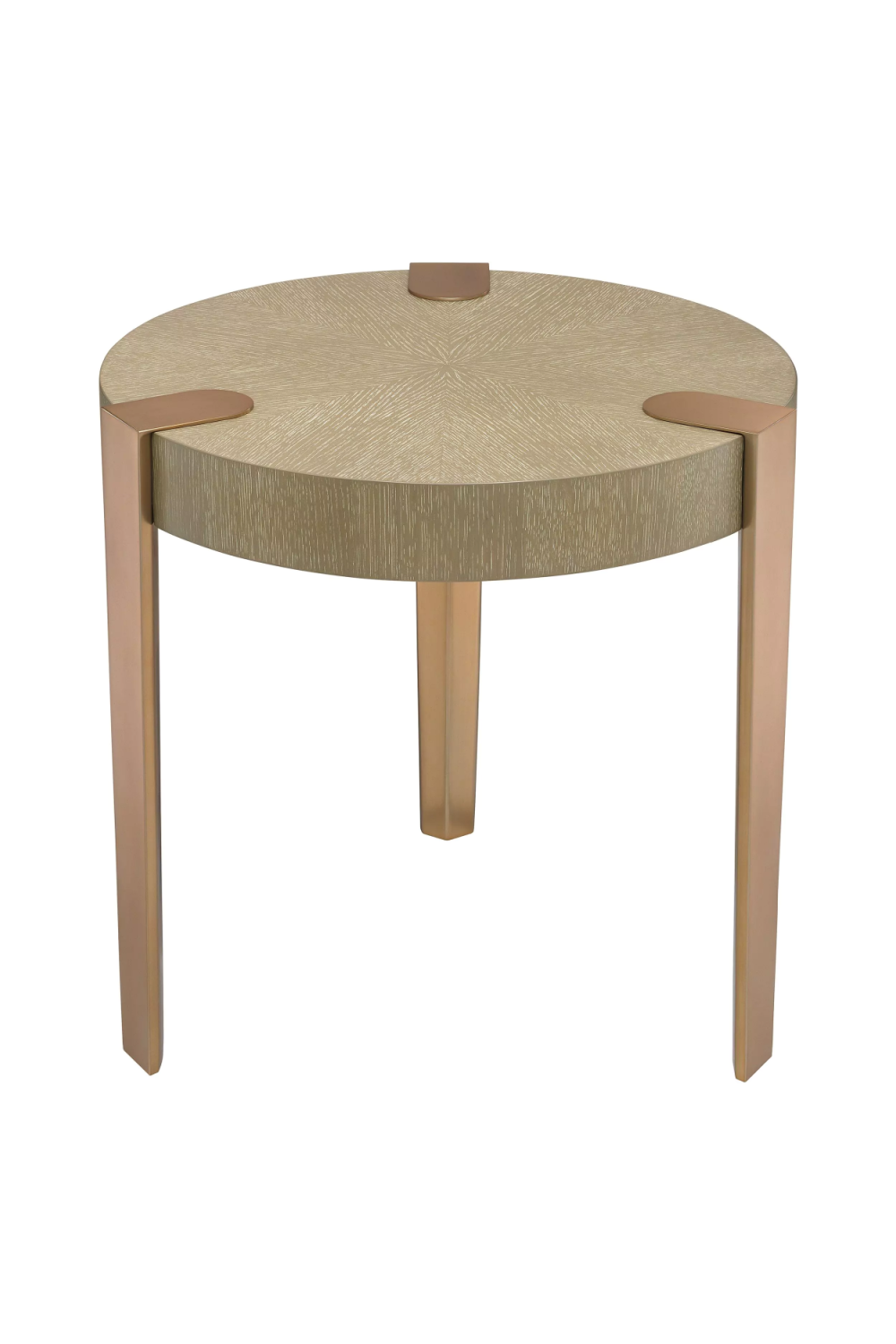 Round Oak Side Table | Eichholtz Oxnard、mySite、neckold