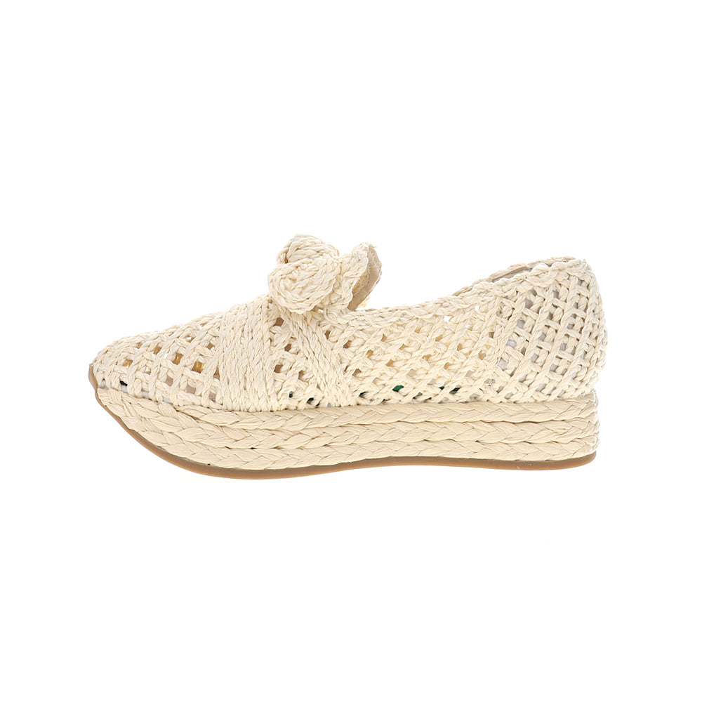 Espanola Raffia Platform Loafers、mySite、gtrtttuynbv