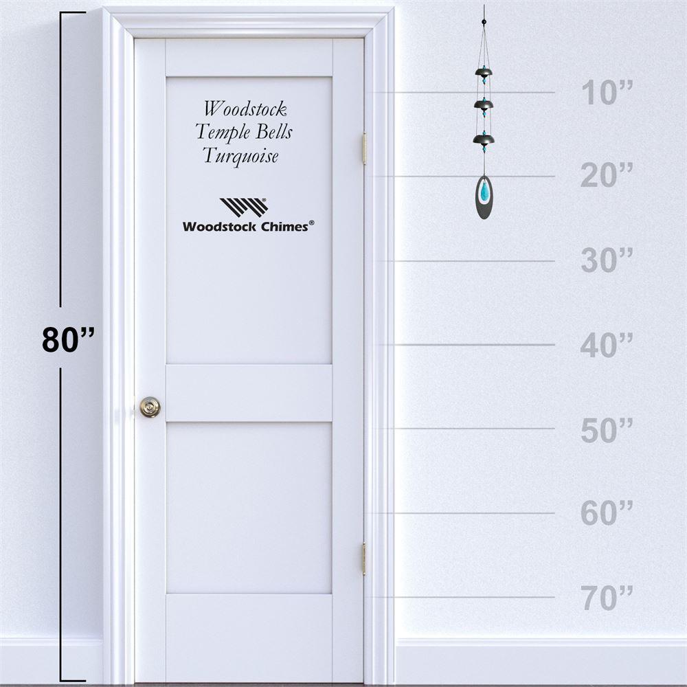 Woodstock Temple Bells Chime-Beautiful Gift!*、mySite、g9winljtr