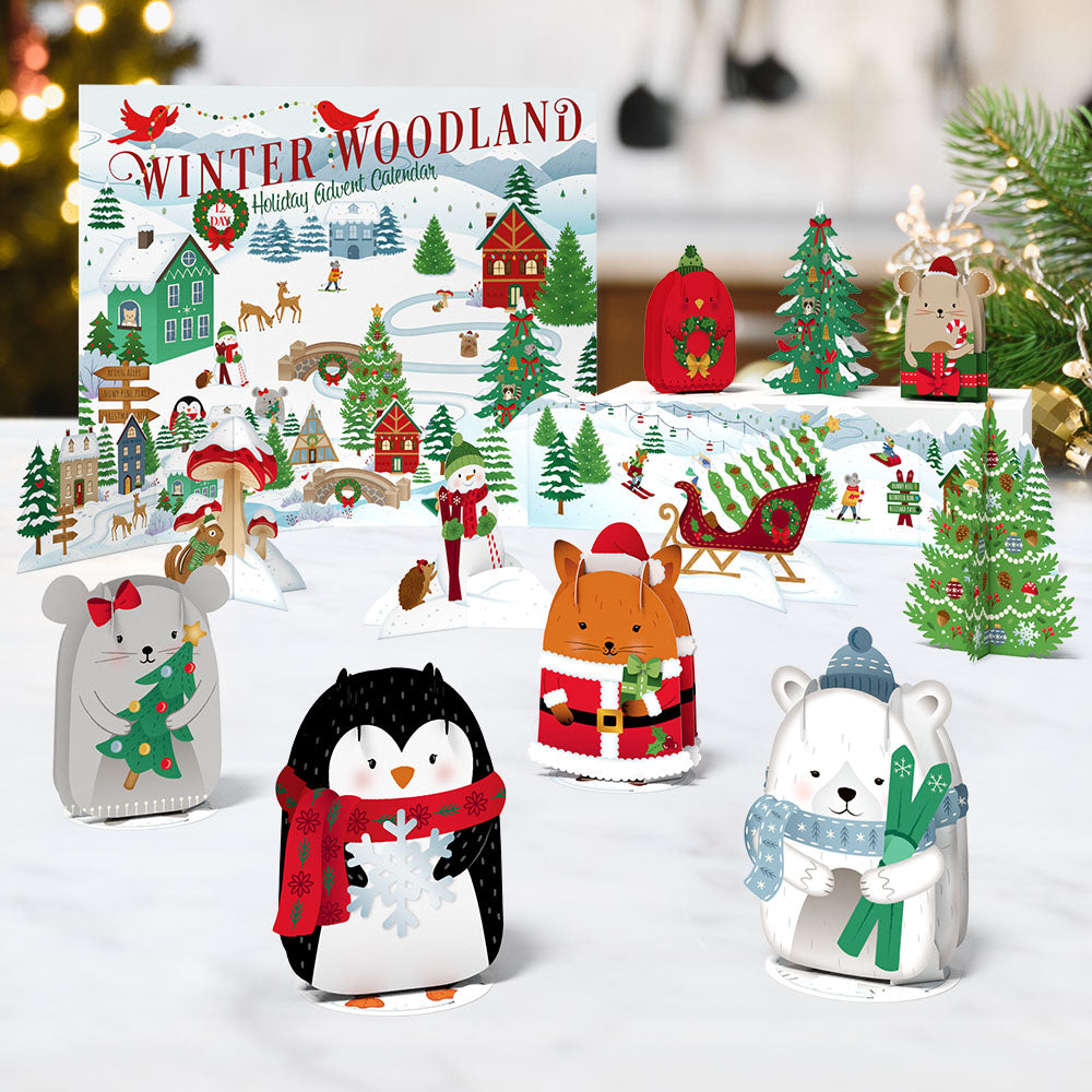 Winter Woodland 12 Day Holiday Advent Calendar、mySite、solidvoid