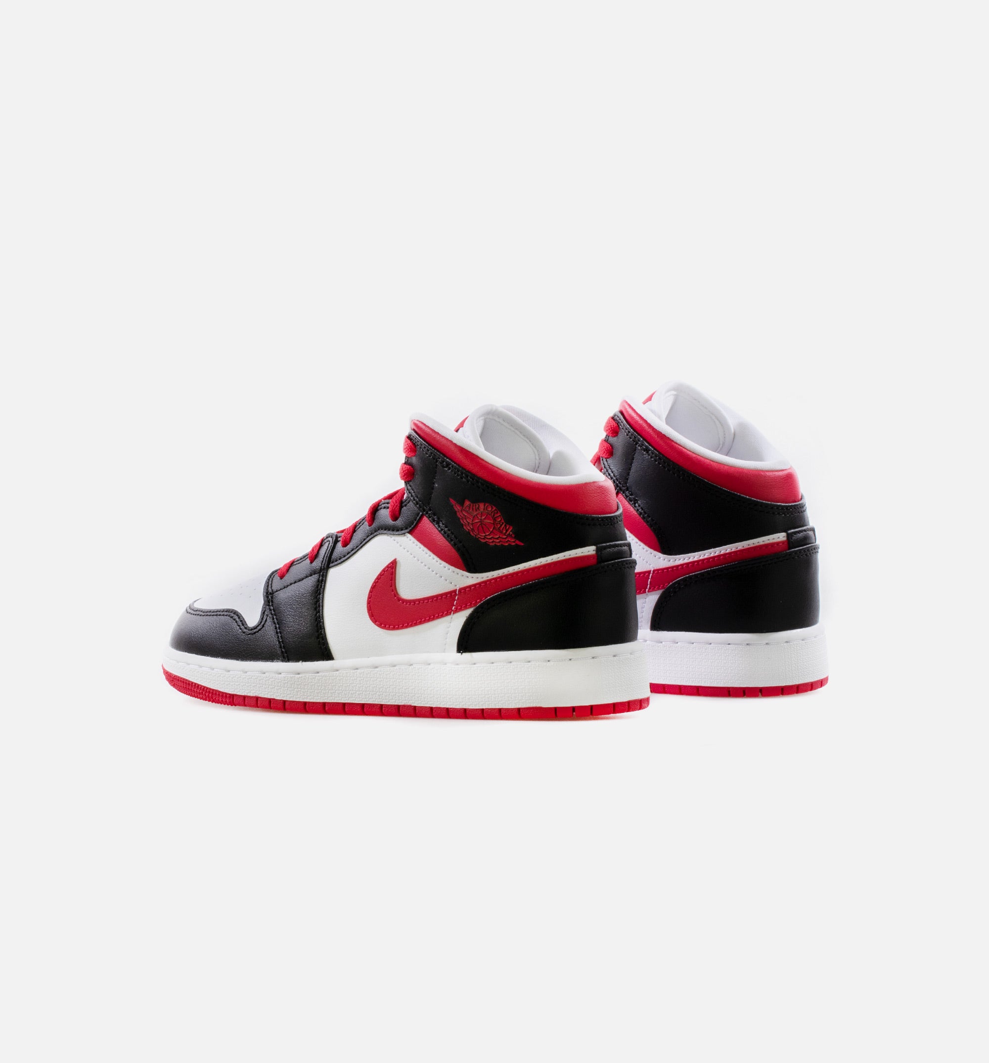 Air Jordan 1 Mid Very Berry Grade School Lifestyle Shoe - Black/White/Berry、mySite、dreamappss
