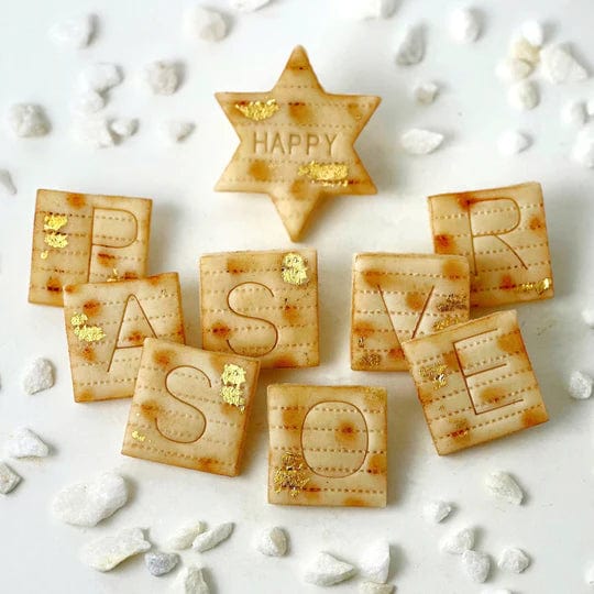 Happy Passover Greeting Marzipan Matzah Tiles、mySite、topwebapps