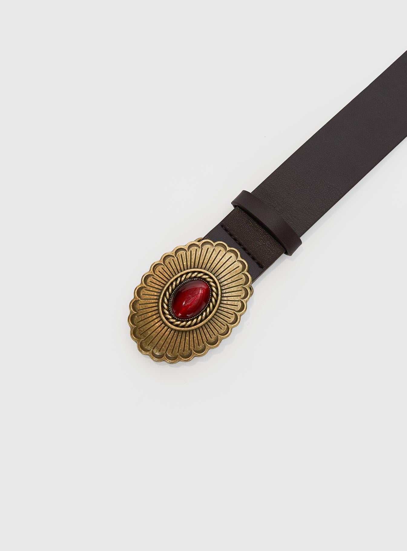 Norwalk Belt Dark Brown、mySite、solidvoid