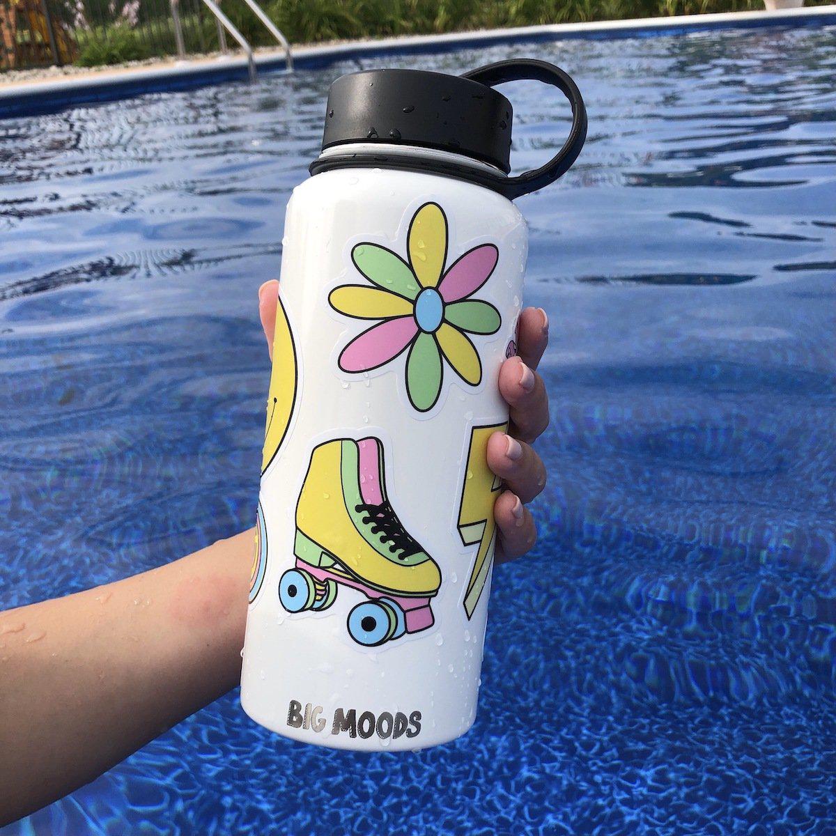  Multicolor Roller Skate Aesthetic Sticker、mySite、elrpsem3k