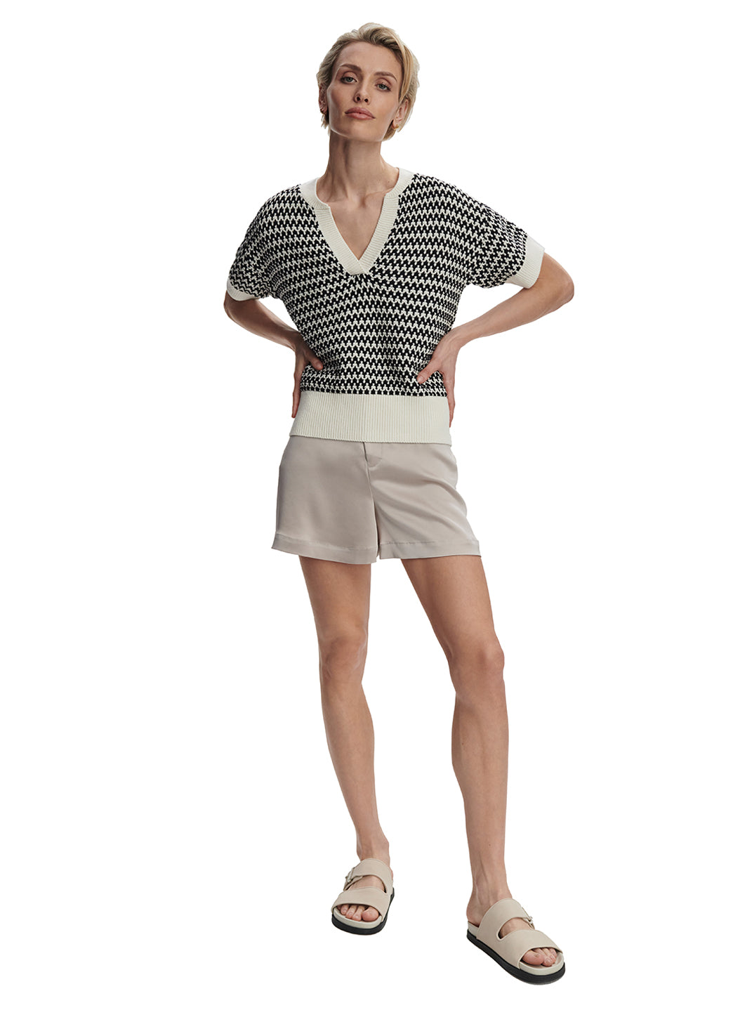 Varley Dora Knit Top、mySite、noshort