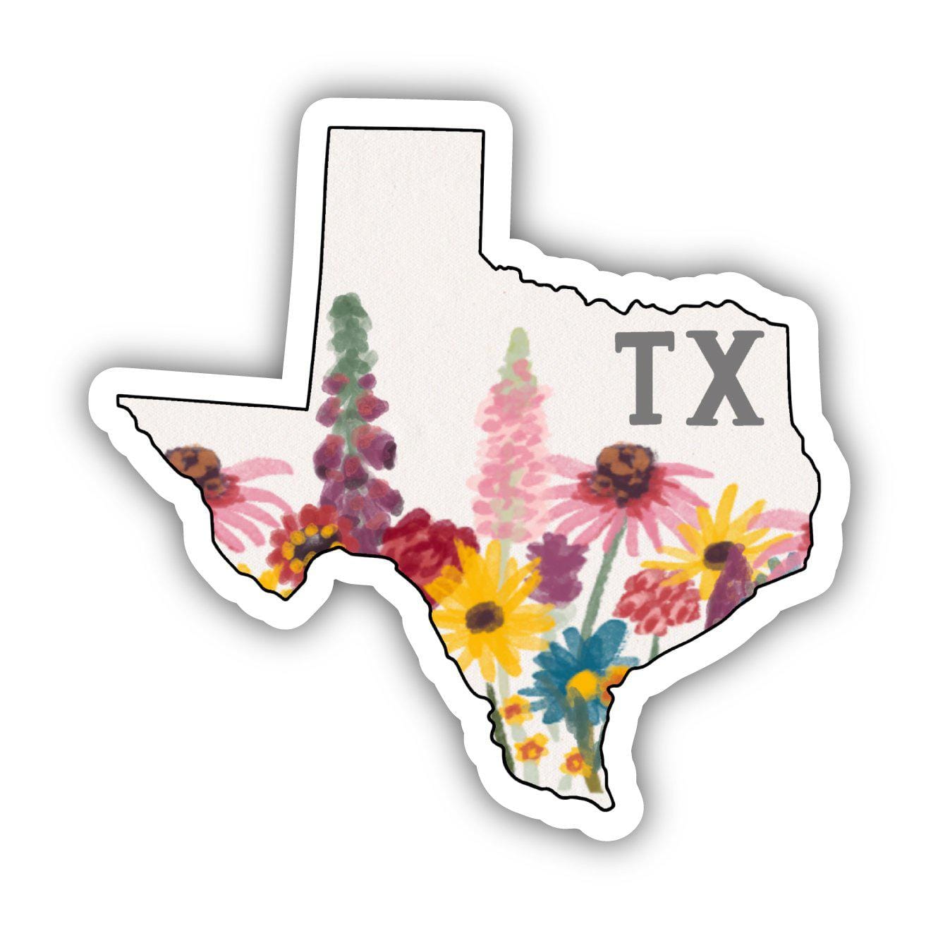  Texas Painterly Pattern Sticker、mySite、ghnorth