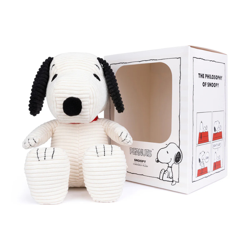  PEANUTS SNOOPY ECO Corduroy Cream in giftbox 11 Plush、mySite、greenlandpopulation