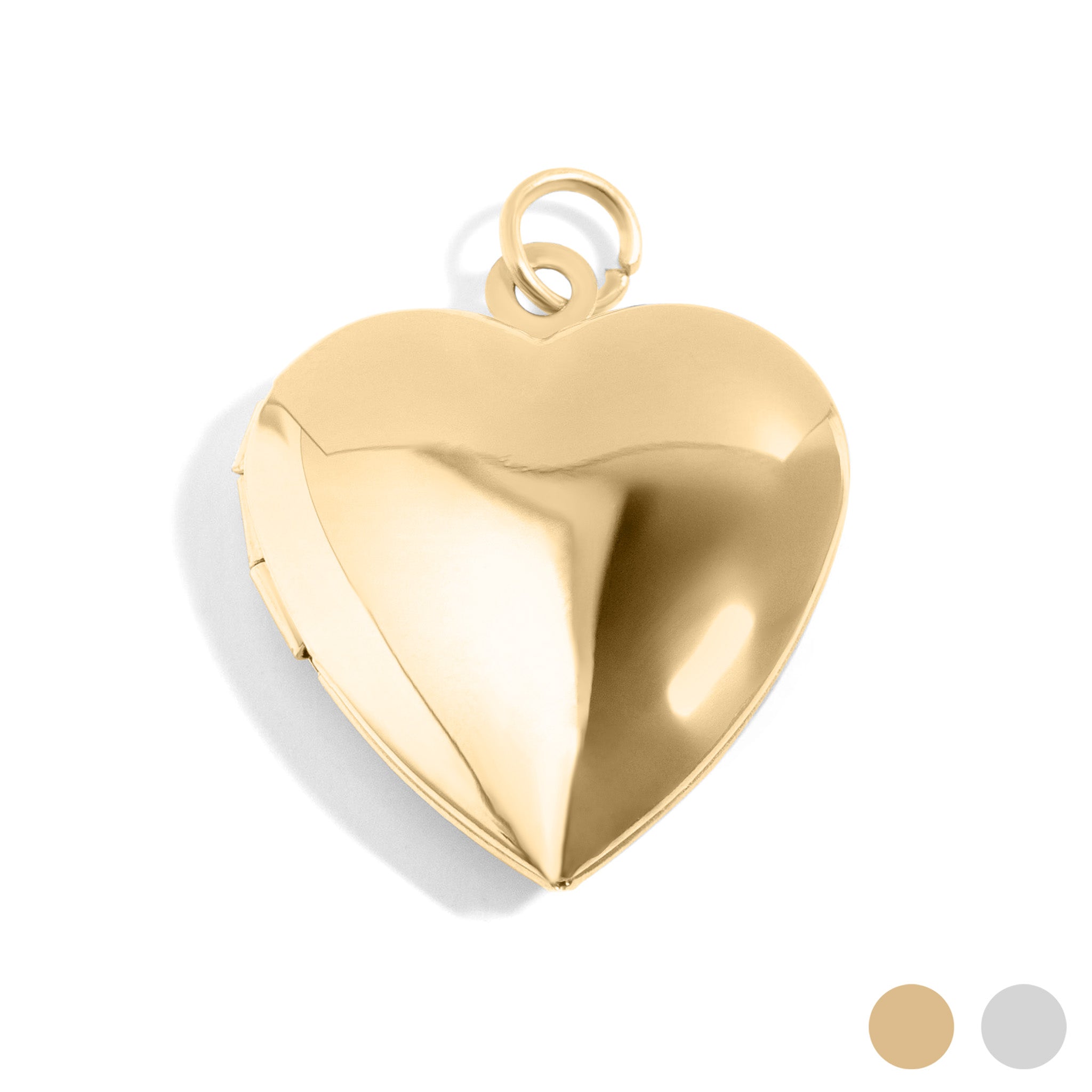 18K Gold PVD Stainless Steel Heart Locket / PDL0239、mySite、dreamappss