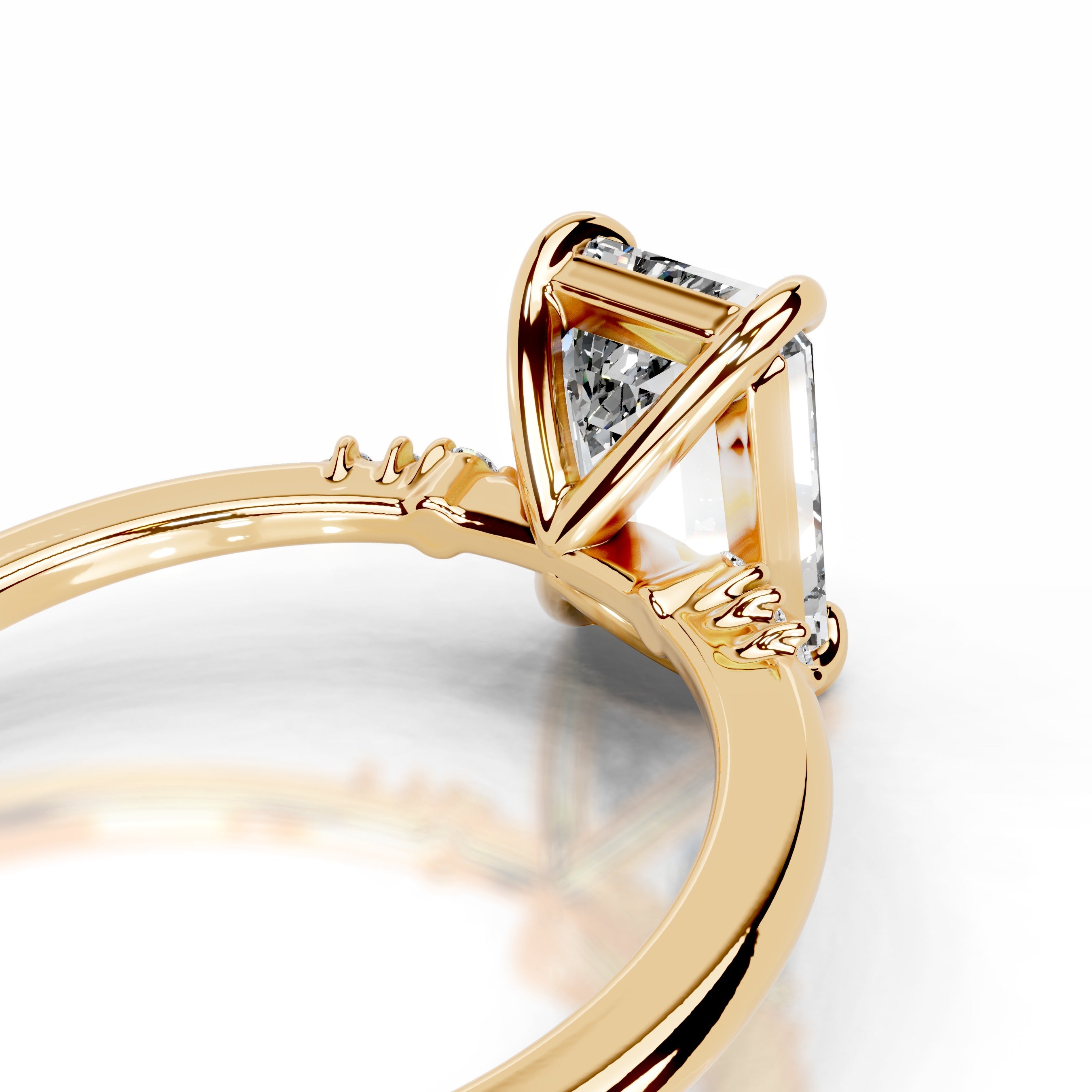 Hope Lab Grown Diamond Ring - 18K Yellow Gold、mySite、hinf8tx79