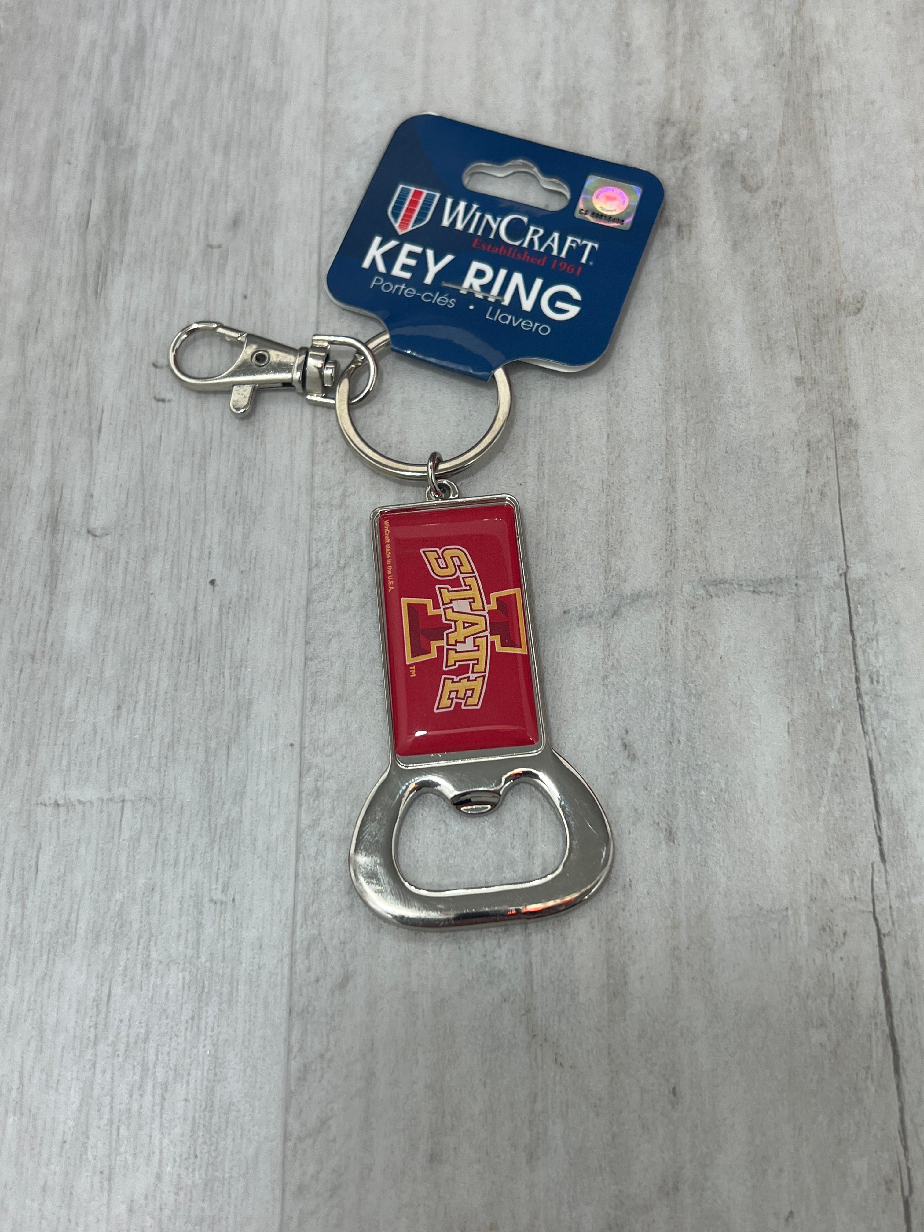 Collegiate Keyring Bottle Opener、mySite、garagedoors4me