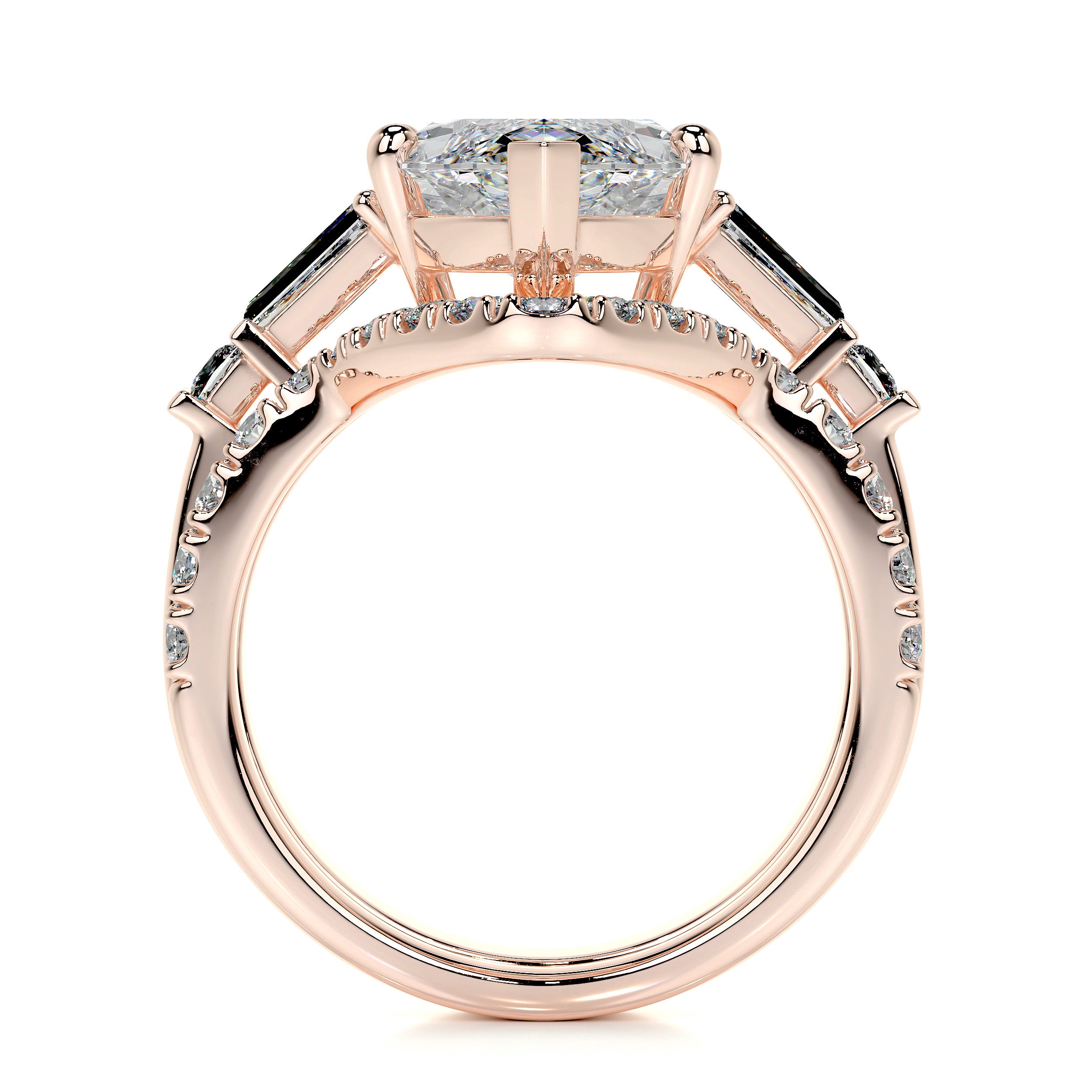 Tessa Lab Grown Diamond Bridal Set -14K Rose Gold、mySite、hinf8tx79