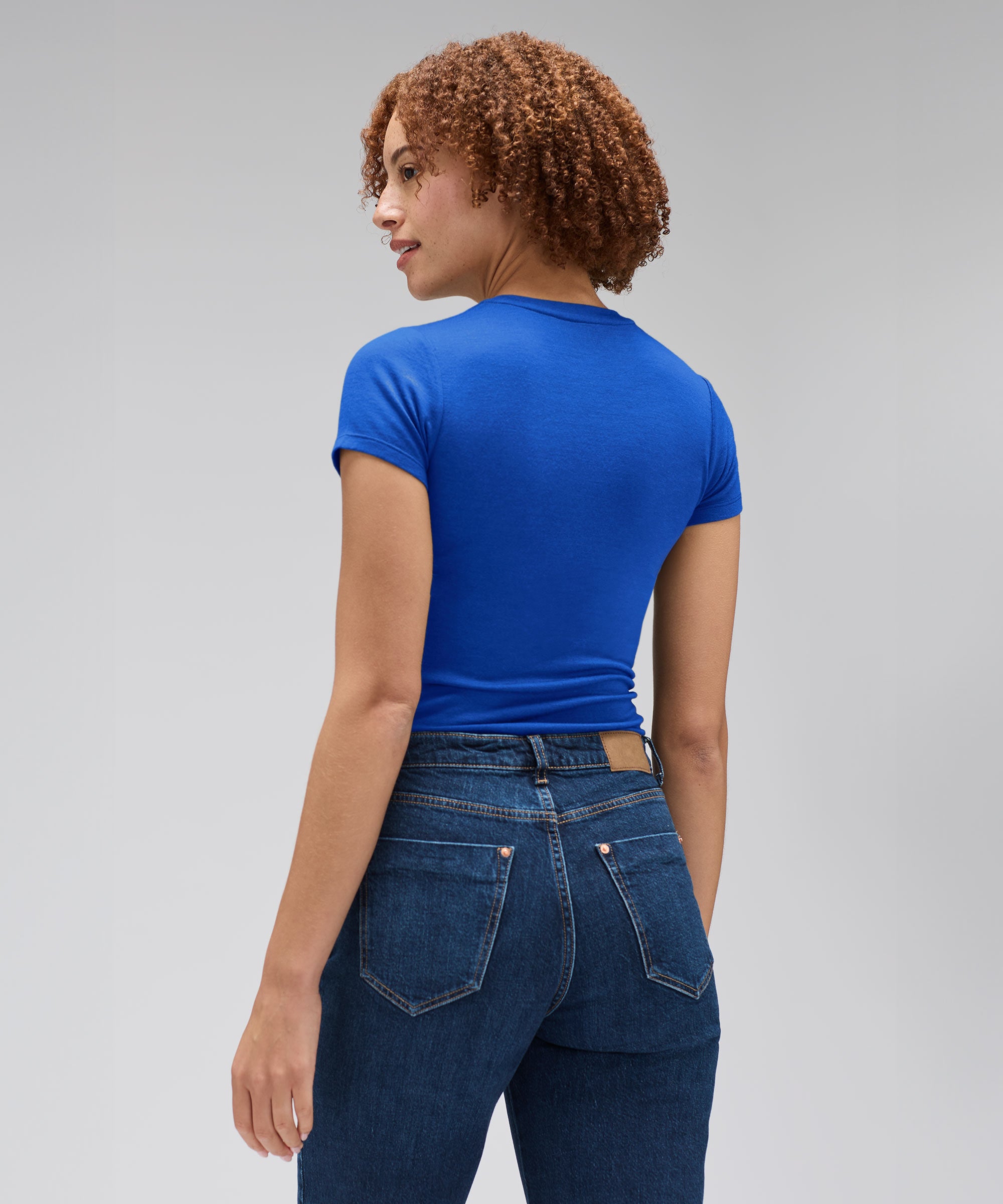 Women's Slim Merino Crew Neck T-Shirt、mySite、noshort