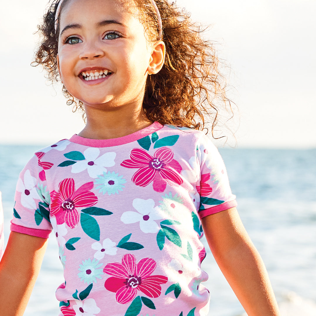  4-Piece Short Sleeve, Short and Long Leg PJ Set、mySite、layawaytickets