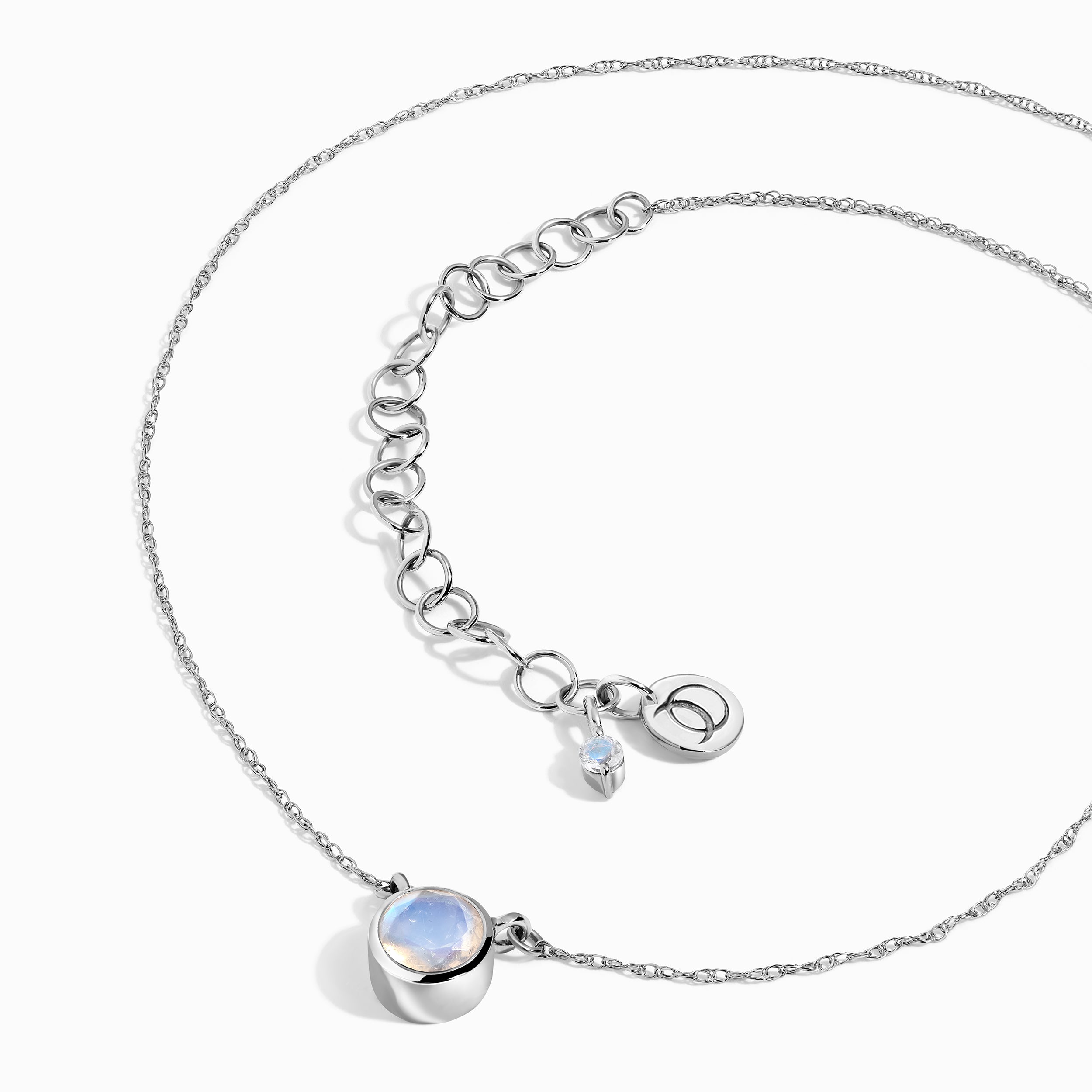 Moonstone Necklace - Solitaire + Free Gift Bag、mySite、hinf8tx79