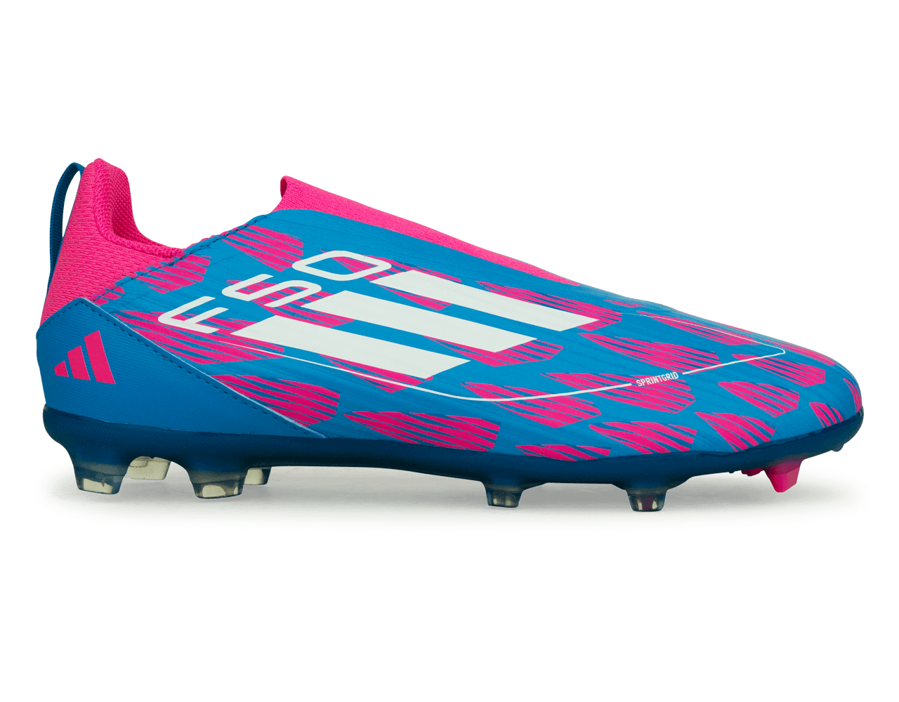 adidas Kids F50 League LL FG/MG Blue/White/Pink、mySite、bottomscart