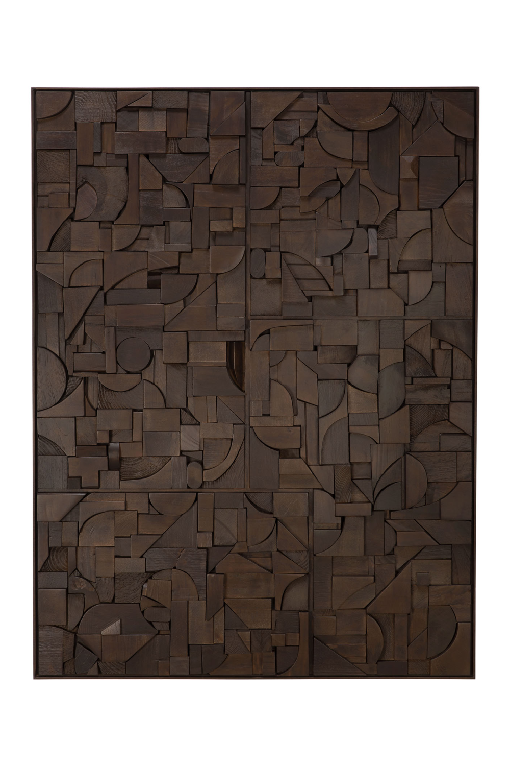 Rectangular Puzzle Wall Art | Ethnicraft Bricks、mySite、neckold