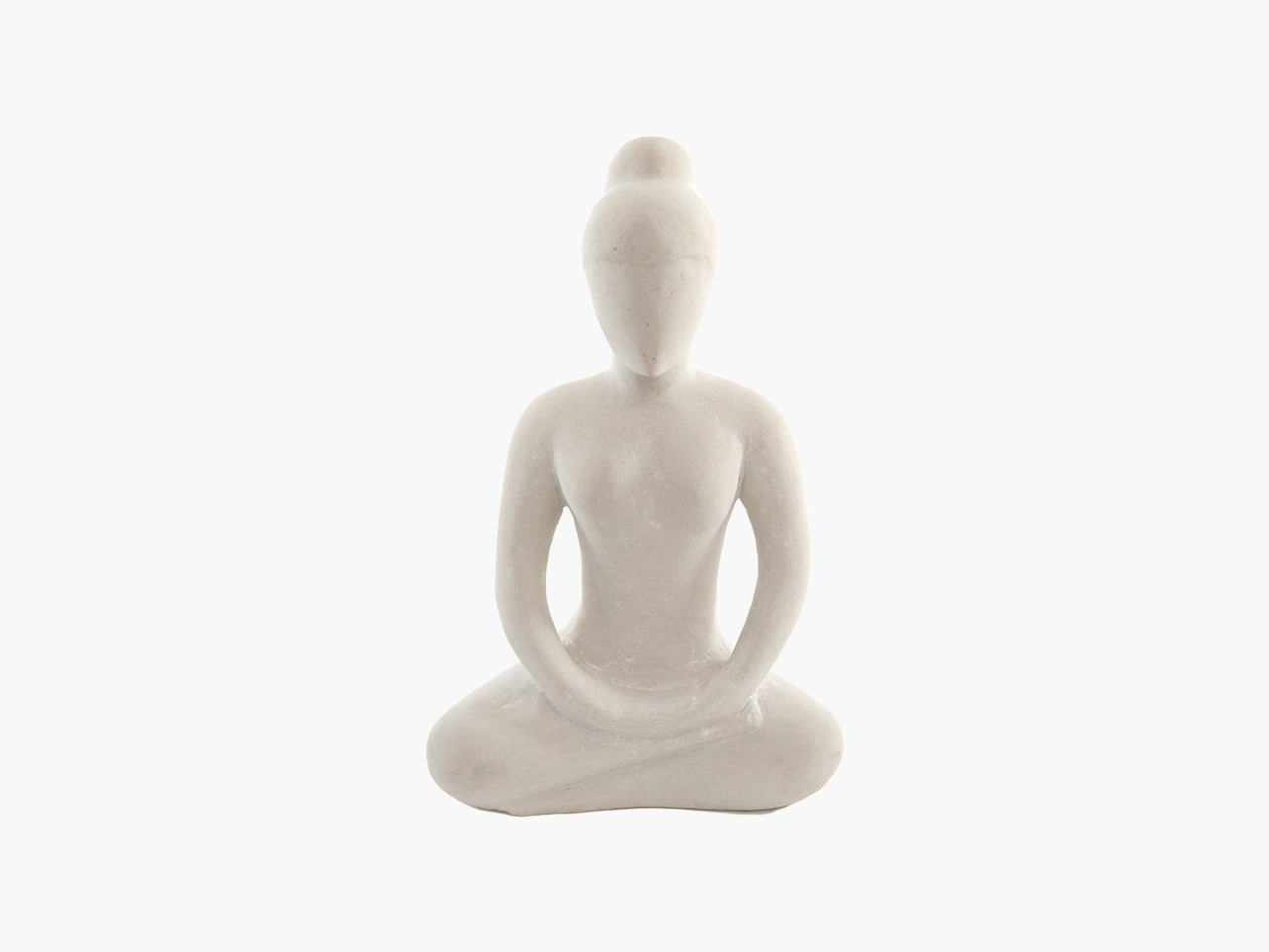 Padmasana II Yoga - Sandstone (Medium, 40cm)、mySite、topwebapps