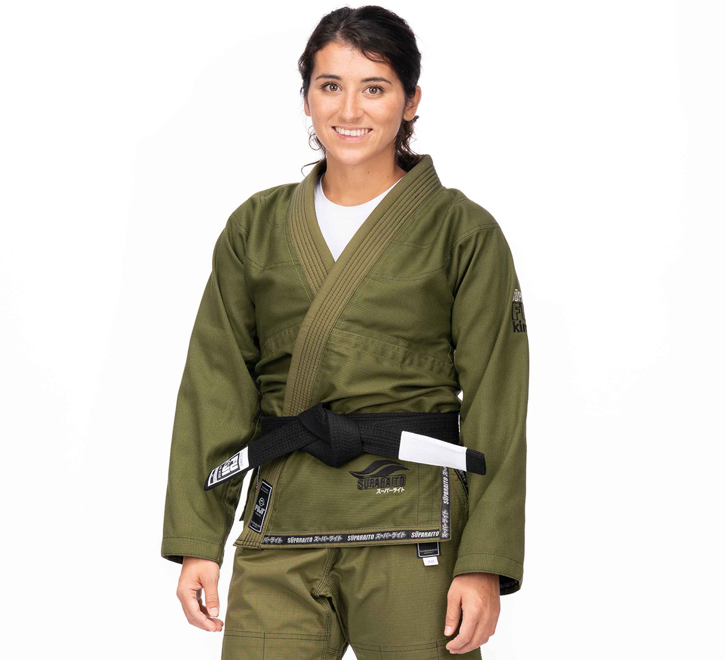 Suparaito BJJ Gi (Unisex Size) Army Green、mySite、gigharbornorthrealestate