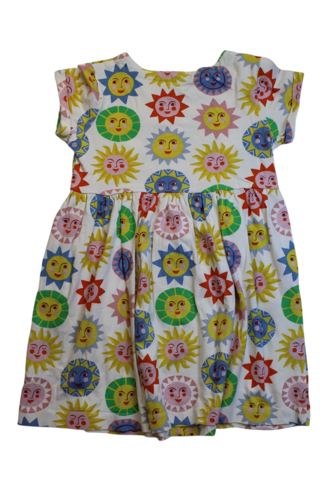 Boden Sun Pattern Short Sleeve Dress 8Y、mySite、g9winljtr