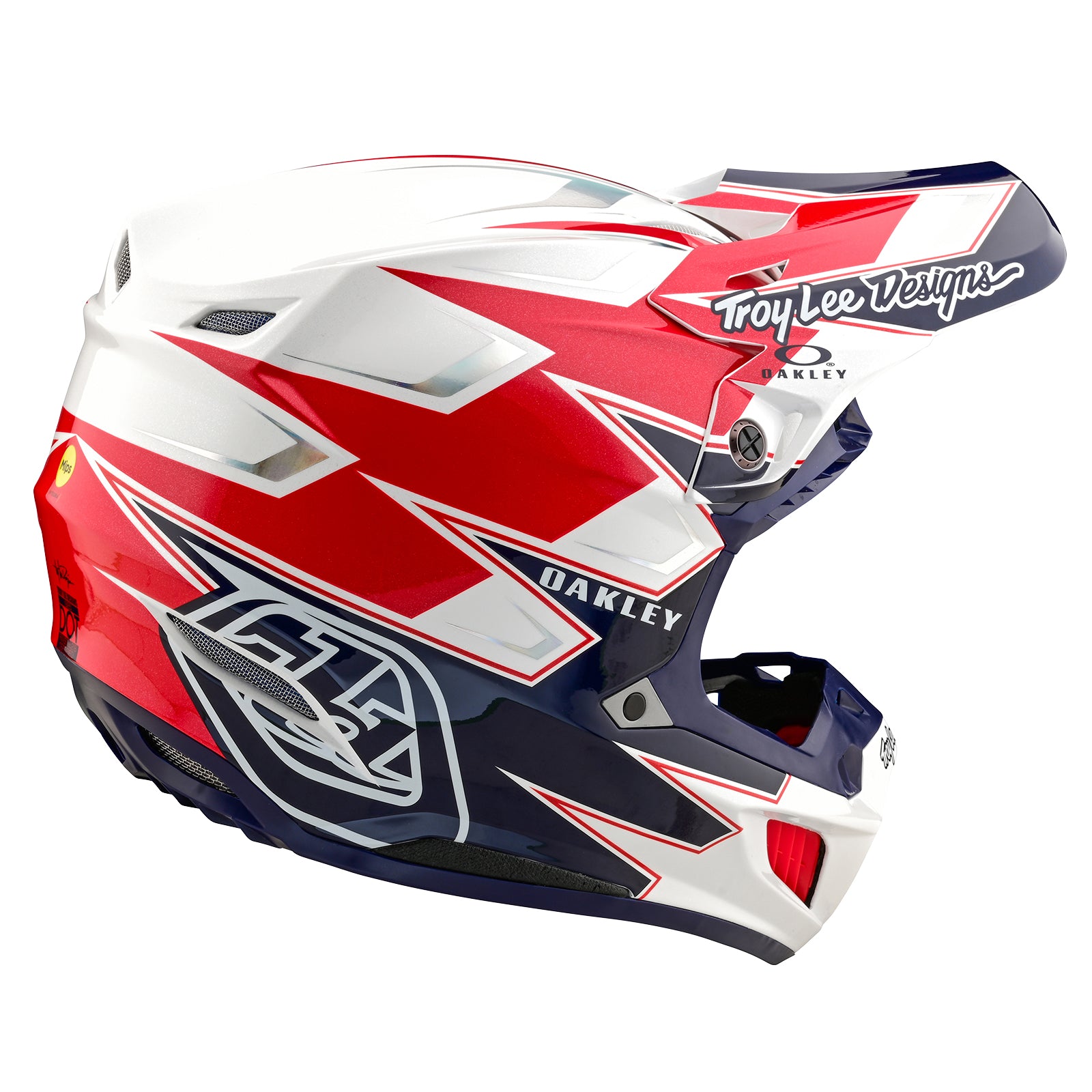 SE5 Composite Helmet W/MIPS Troy Lee Designs X Oakley Vision White / Blue、mySite、dreamappss