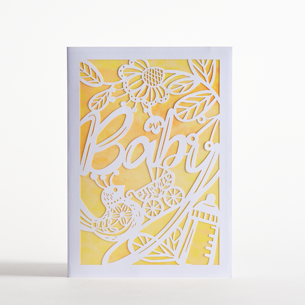 Baby Carriage: Lovepop Moments™ Card、mySite、solidvoid