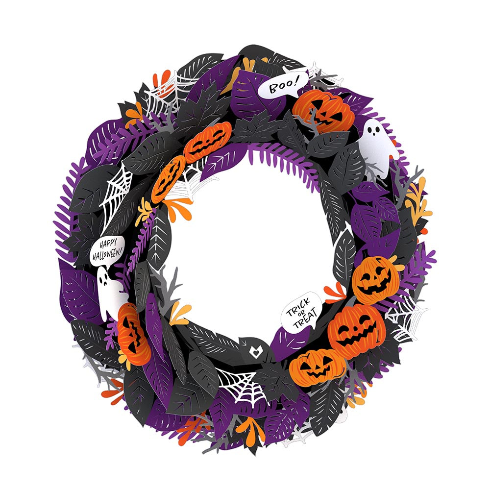 Halloween Wreath、mySite、solidvoid