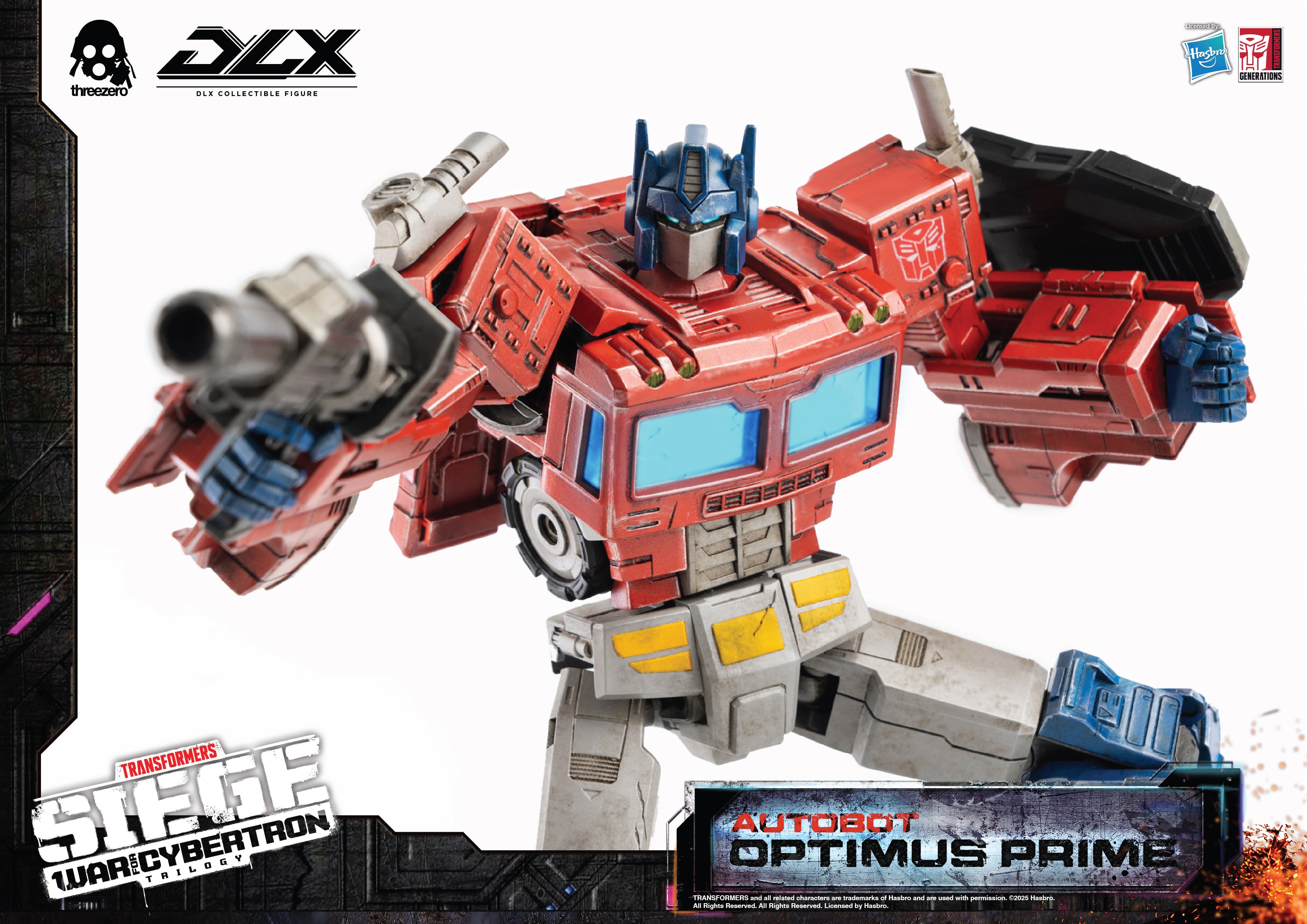 Threezero Transformers: War for Cybertron Trilogy DLX Optimus Prime、mySite、hgirdovlk