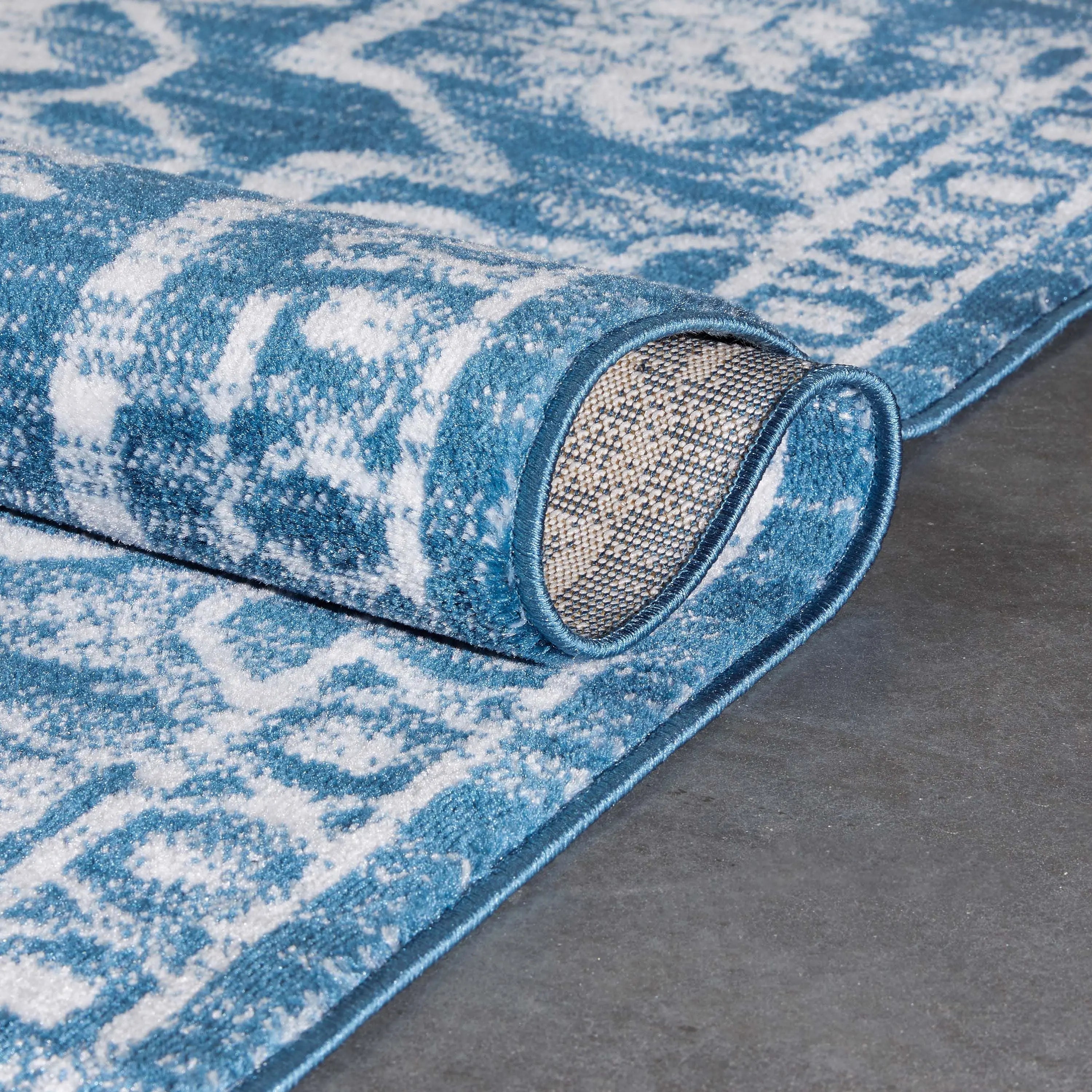 Disa Vintage Medallion Light Blue Soft Rug By Chill Rugs、mySite、gigharbornorthrealestate