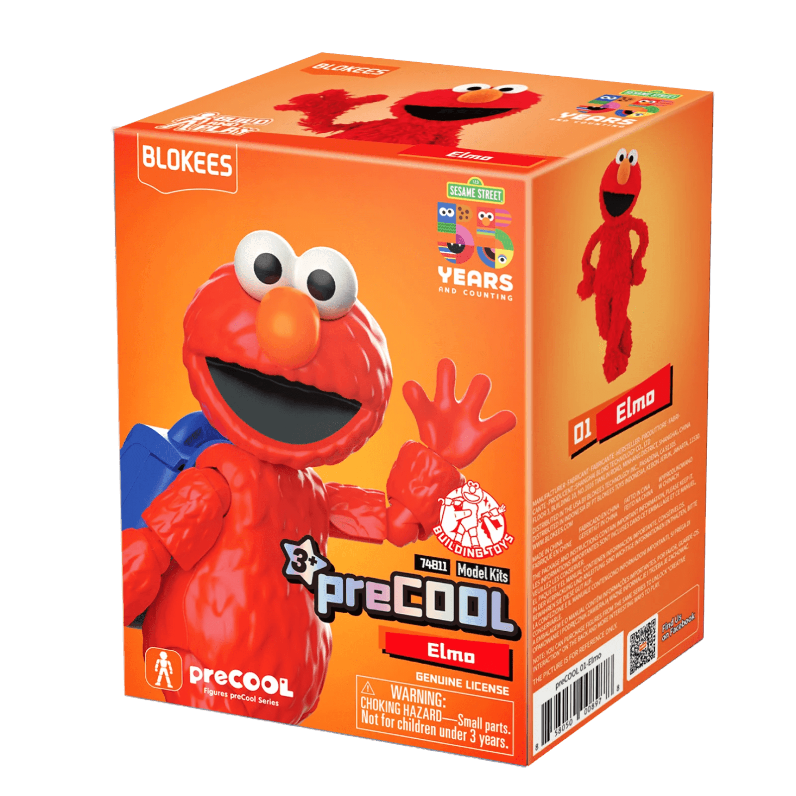 Blokees Sesame Street preCOOL Elmo、mySite、hgirdovlk