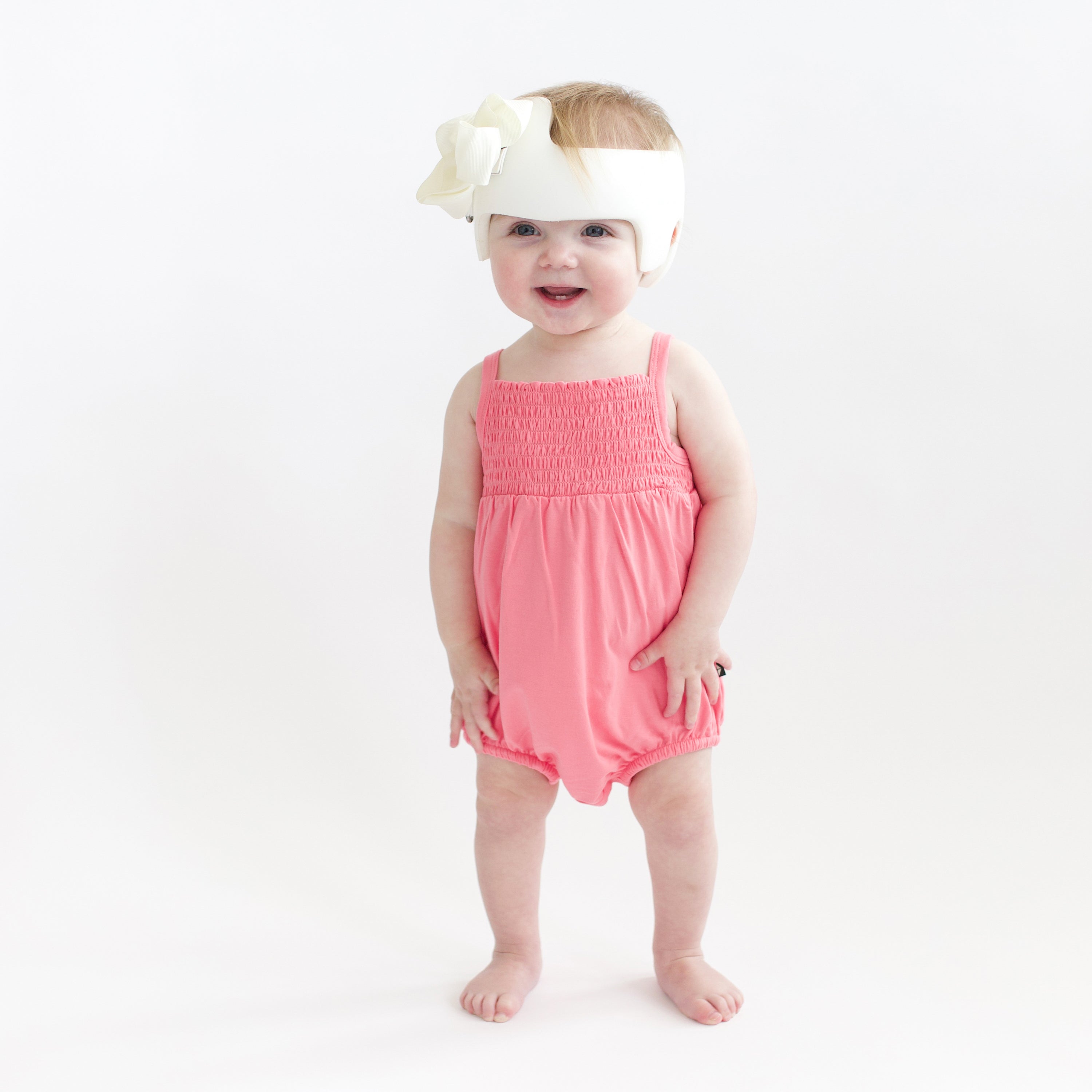  Smocked Bubble Romper in Guava、mySite、layawaytickets