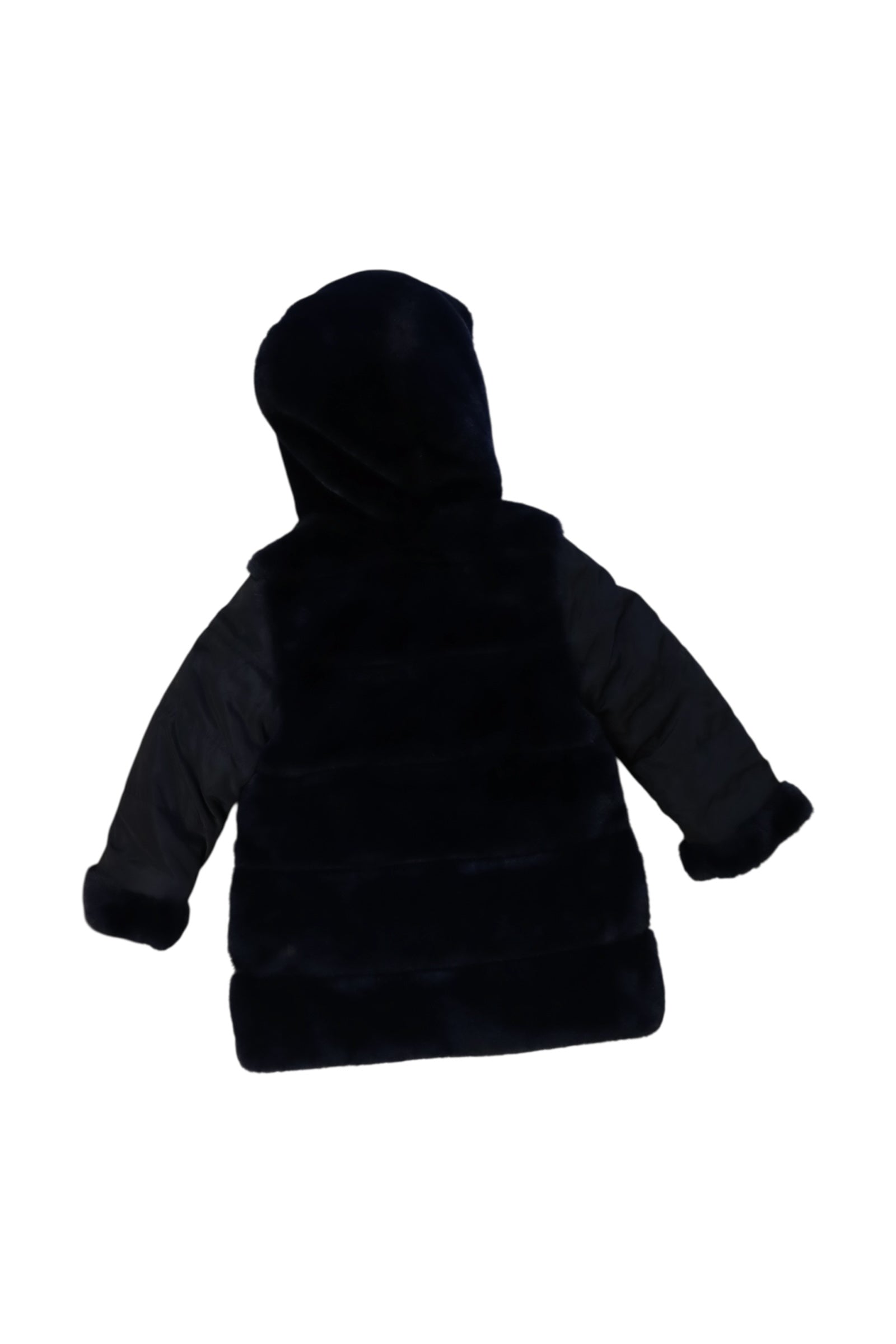 Tartine Et Chocolat Hooded Velvet Coat - 4T、mySite、g9winljtr