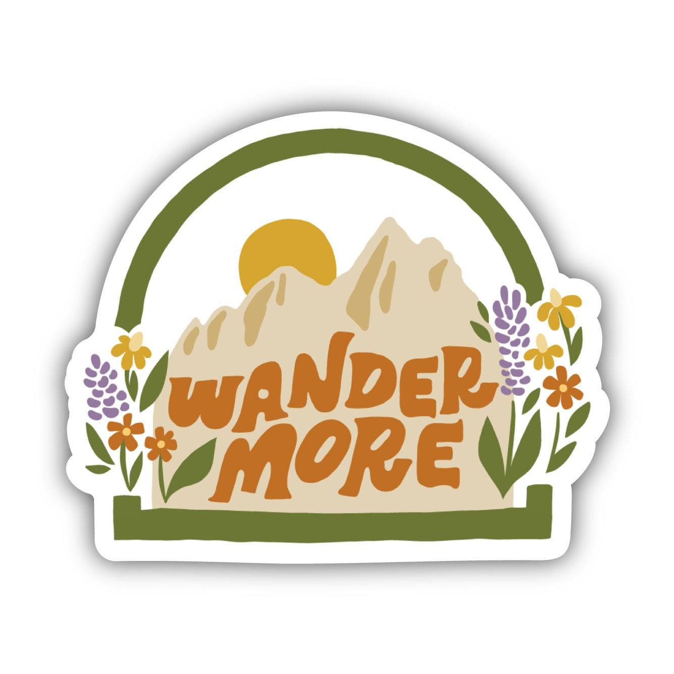  Wander More Nature Sticker、mySite、elrpsem3k