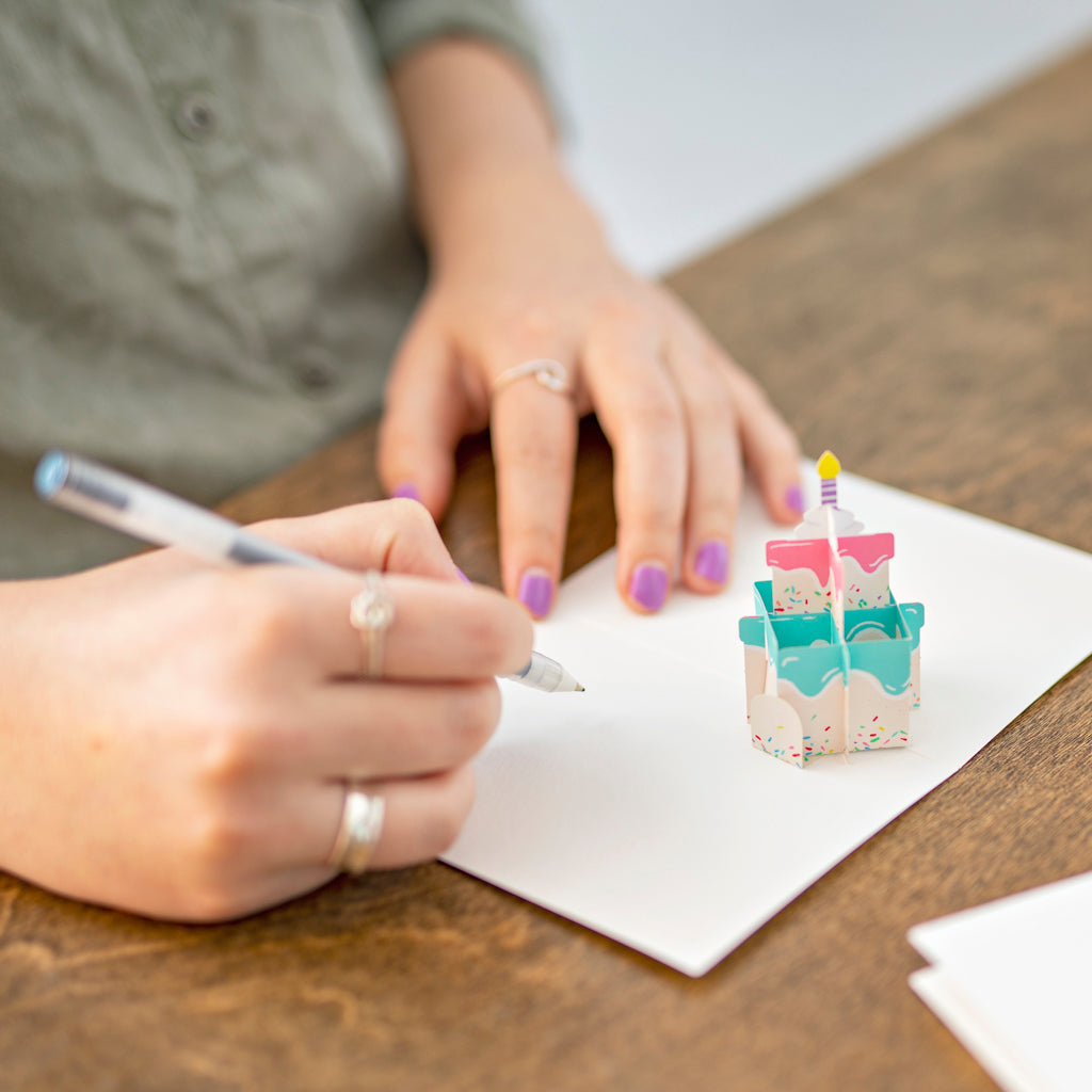 Birthday Notecards (Assorted 4-Pack)、mySite、solidvoid