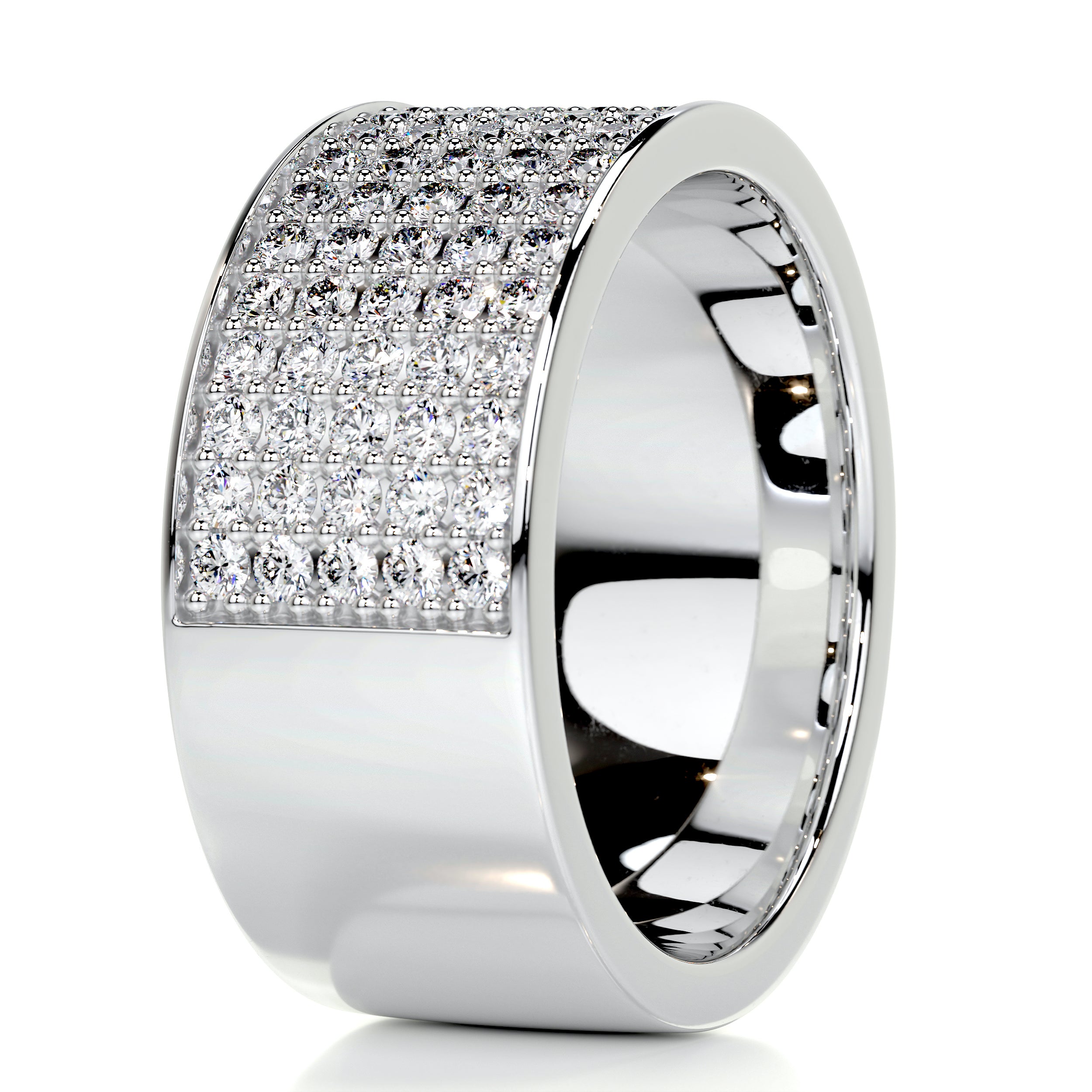 June Diamond Wedding Ring (1 Carat) -18K White Gold、mySite、hinf8tx79