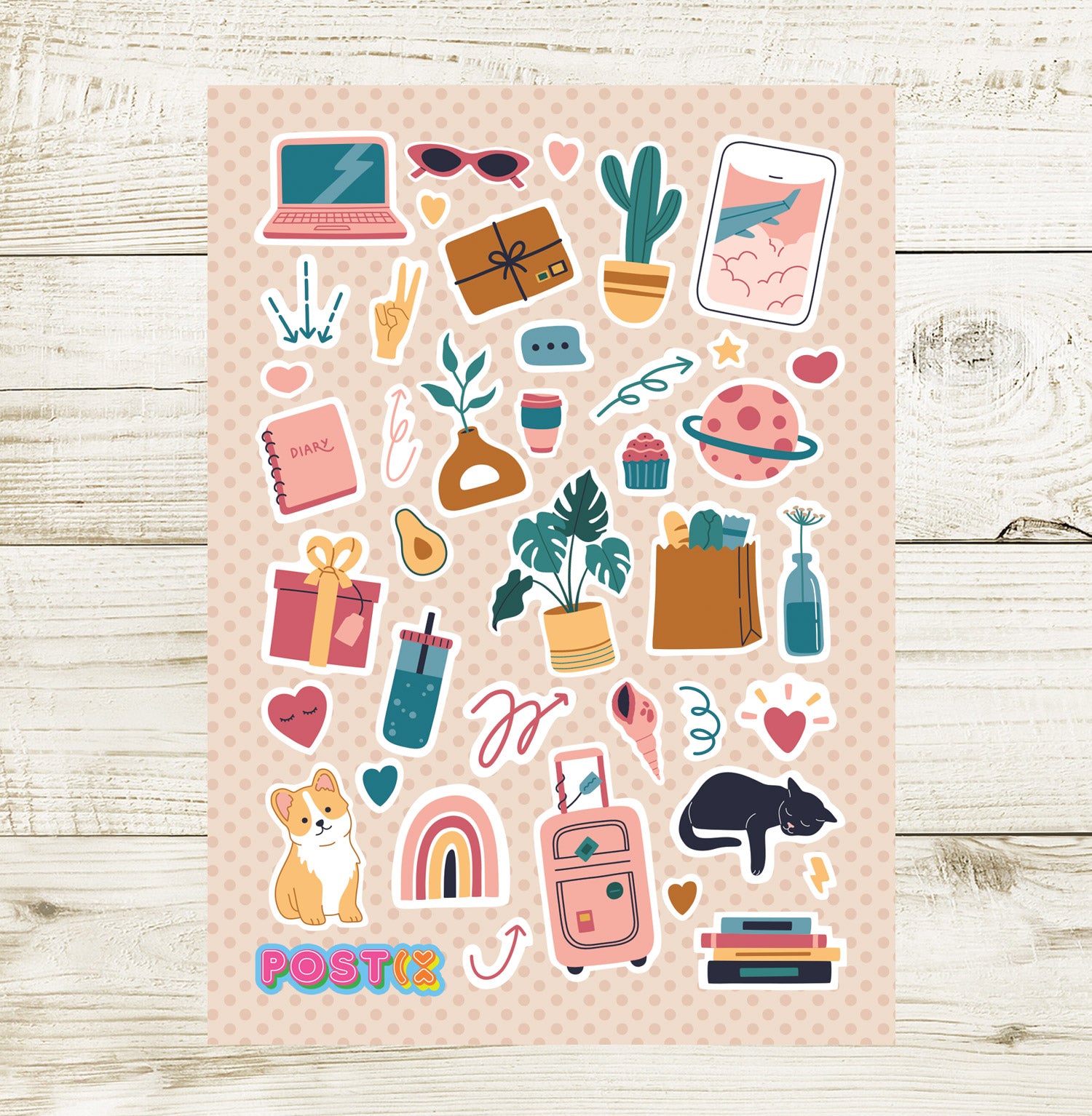  Busy Week Sticker Sheet、mySite、ghnorth