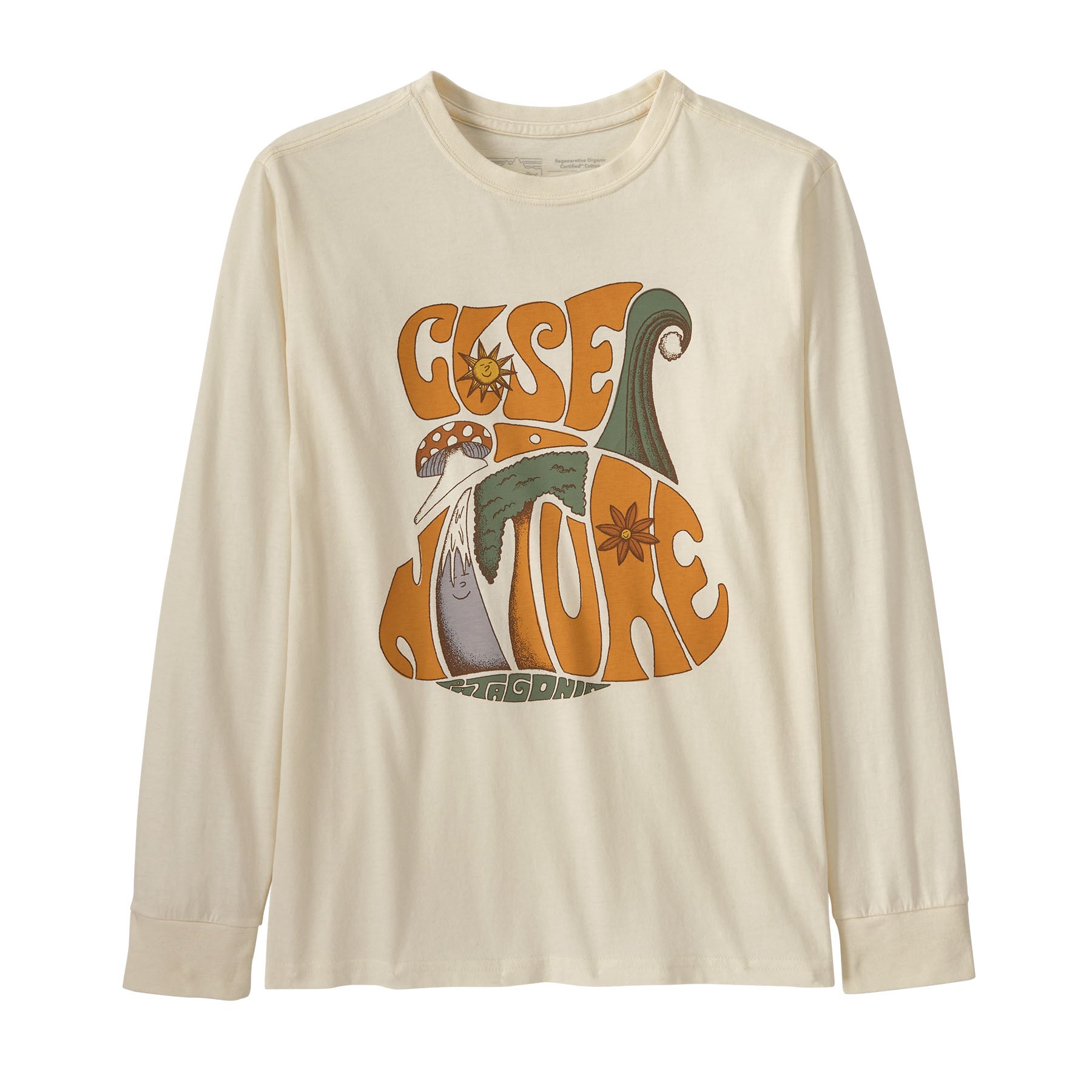 Kids' Long-Sleeved Regenerative Organic Certified Cotton Graphic T-Shirt - Sale、mySite、i-lightchina