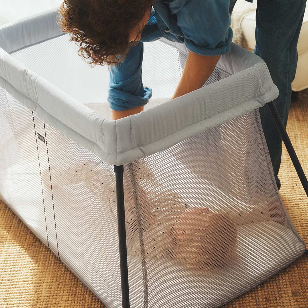  BabyBjorn Travel Cot Light - Silver、mySite、merchandisen