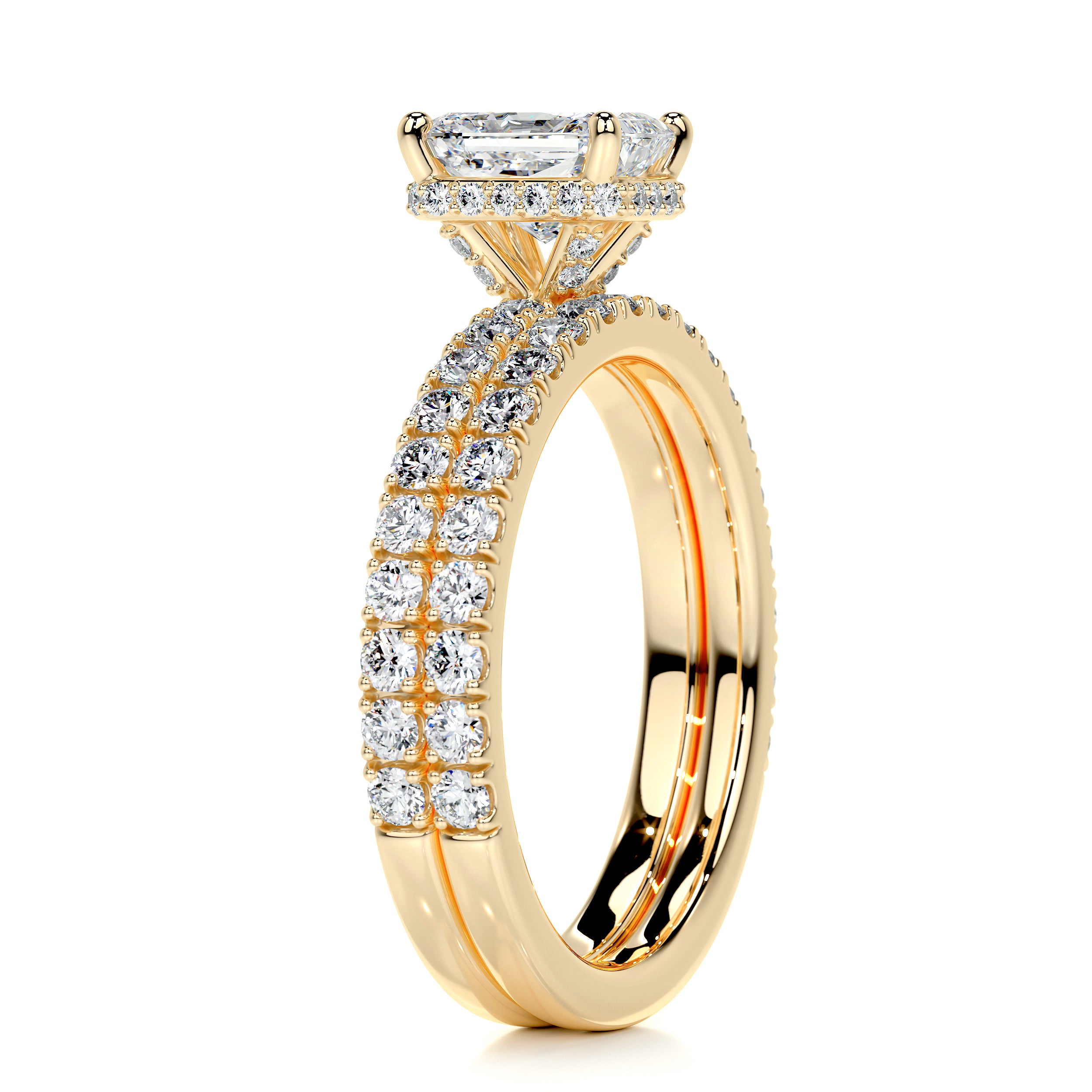 Deborah Diamond Bridal Set -18K Yellow Gold、mySite、hinf8tx79