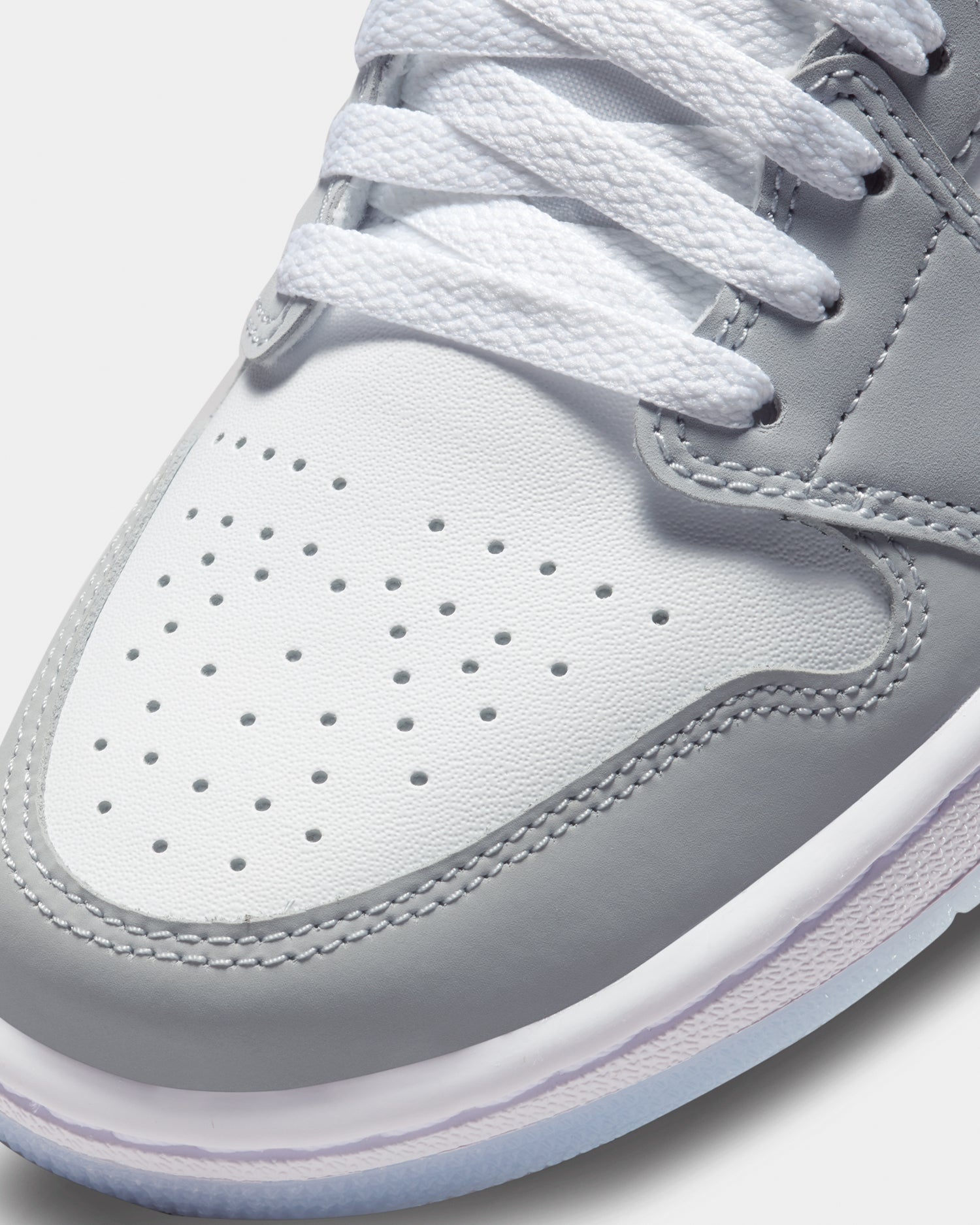 Jordan Women's Air Jordan 1 Low White Wolf Grey White/Wolf Grey、mySite、zt4zffjzw