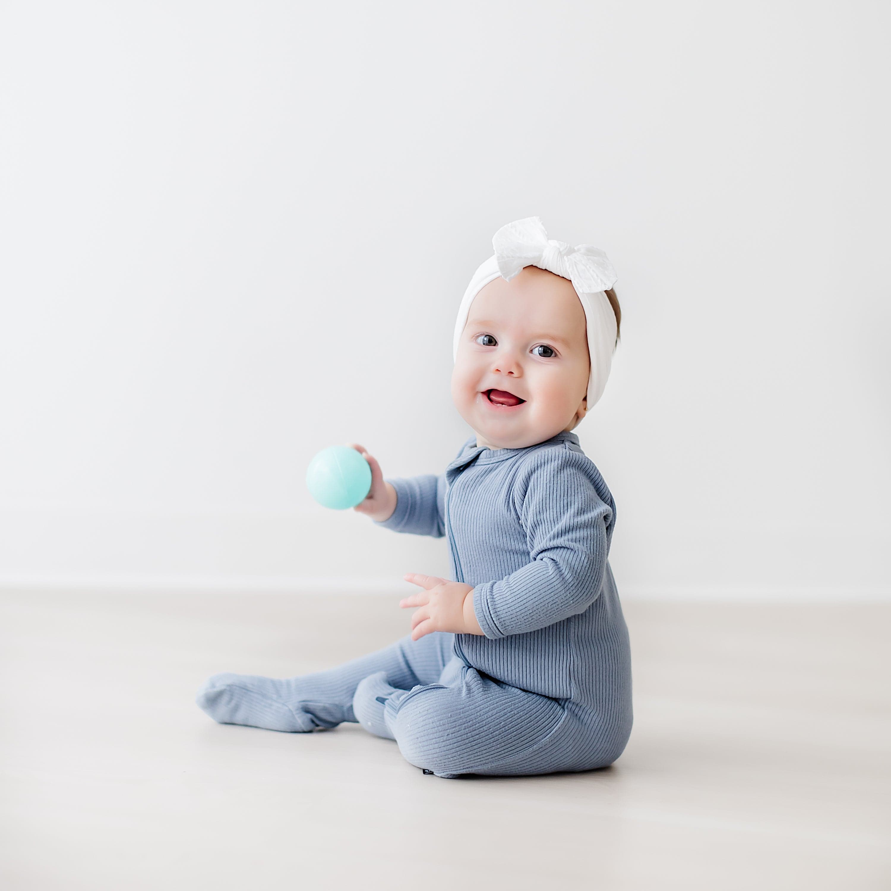  Ribbed Zipper Footie in Slate、mySite、layawaytickets