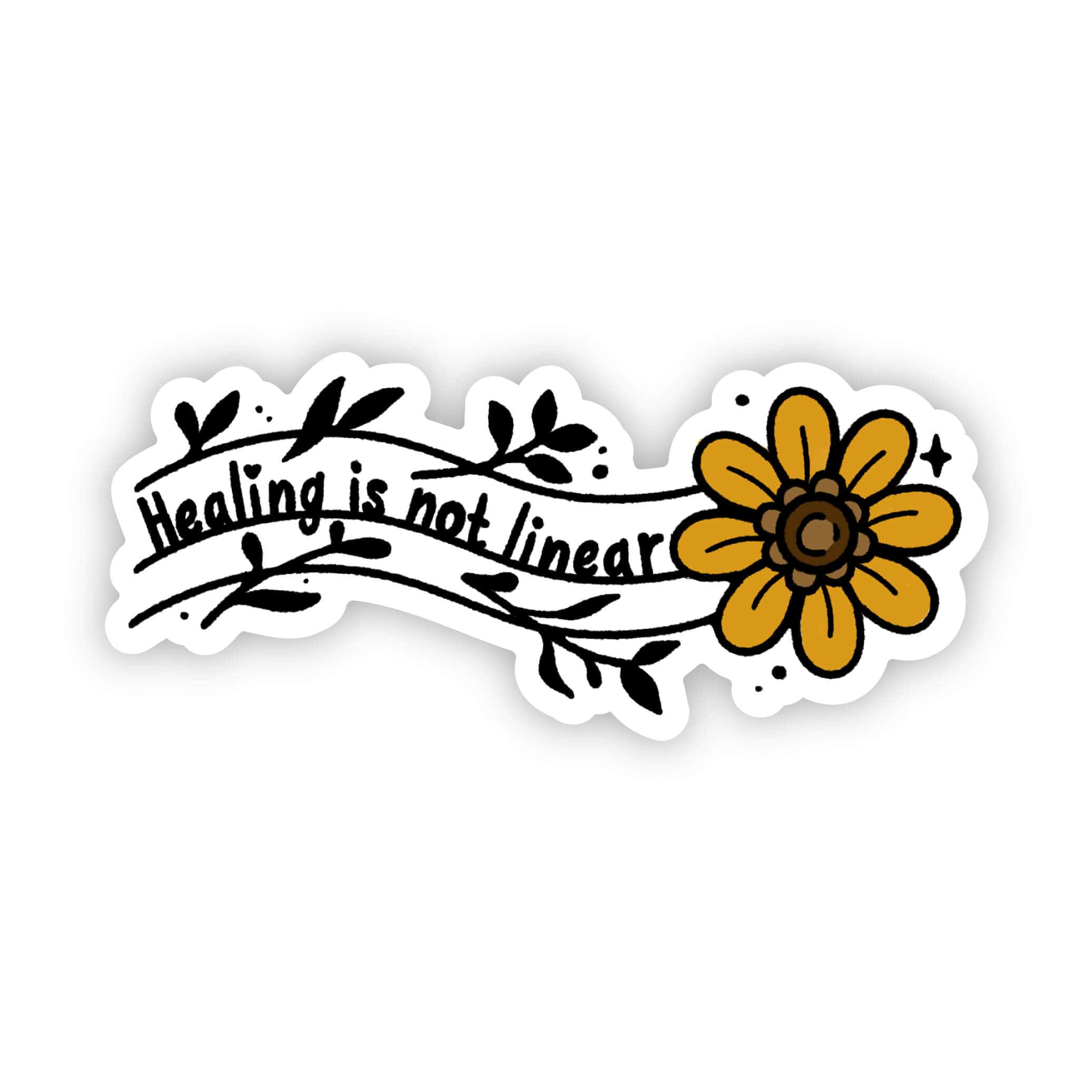  Healing is not linear sticker、mySite、ghnorth