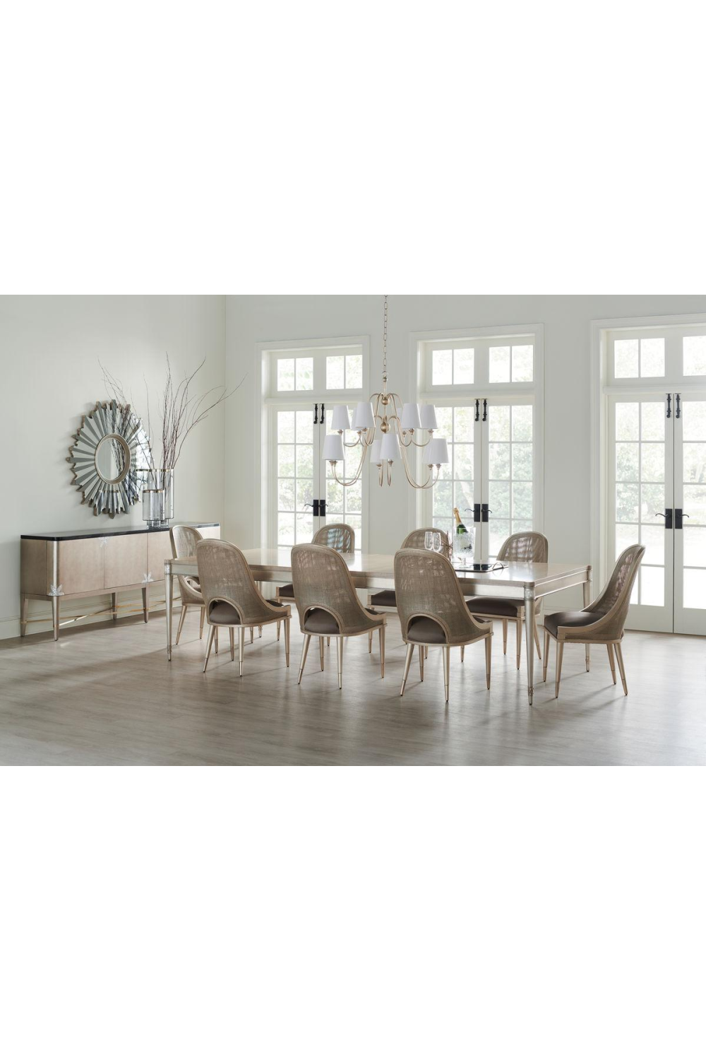 Taupe Modern Sideboard | Caracole A New Day、mySite、neckold