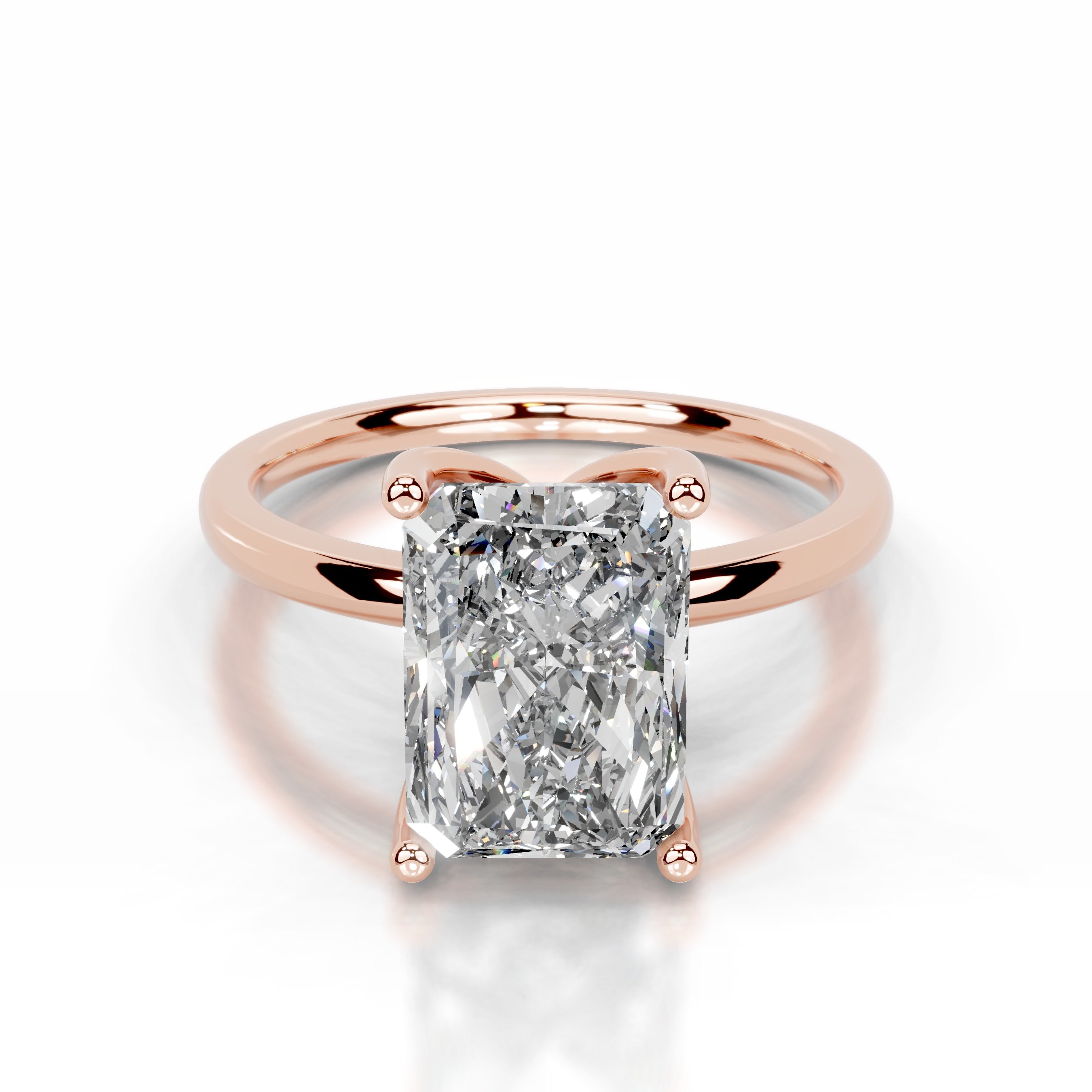 Phoenix Lab Grown Diamond Ring - 14K Rose Gold、mySite、hinf8tx79