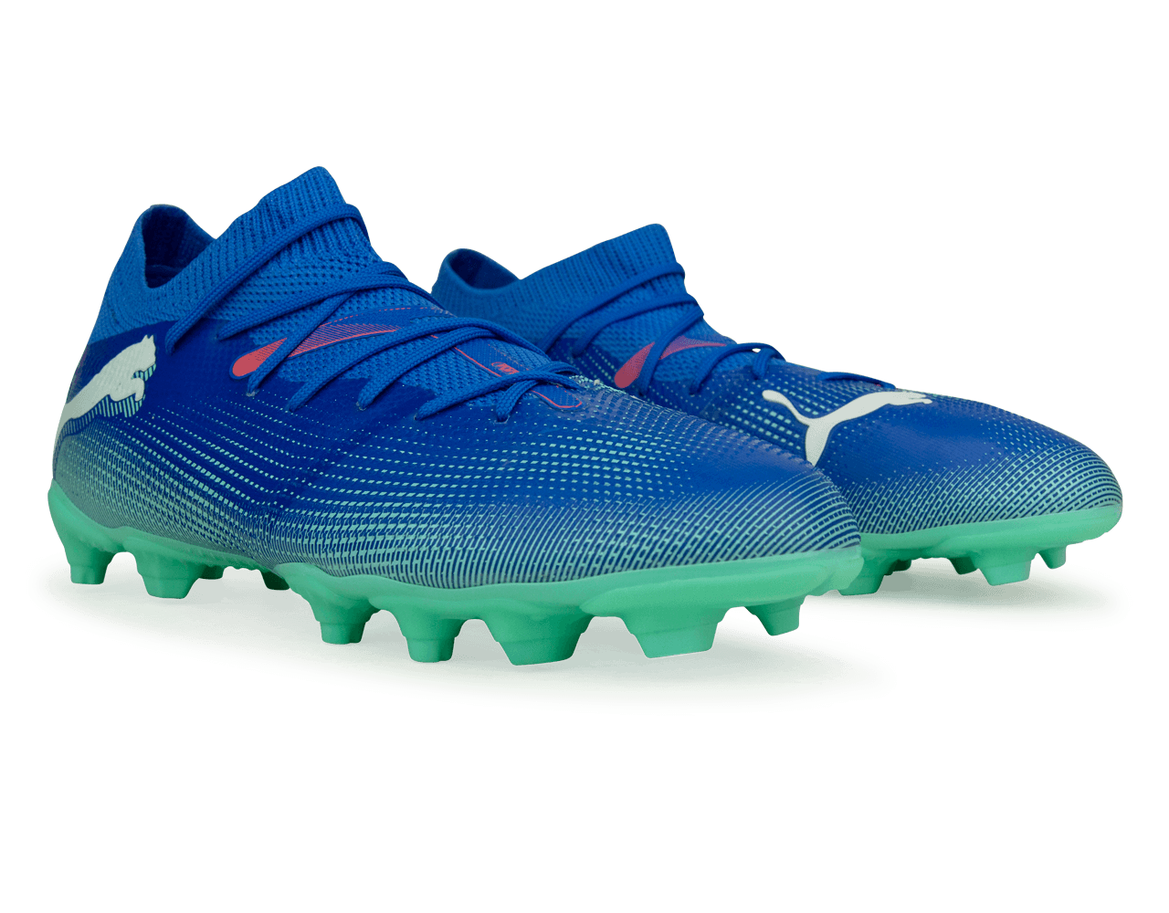 PUMA Kids Future 7 Match FG/AG Bluemazing/White、mySite、noshort