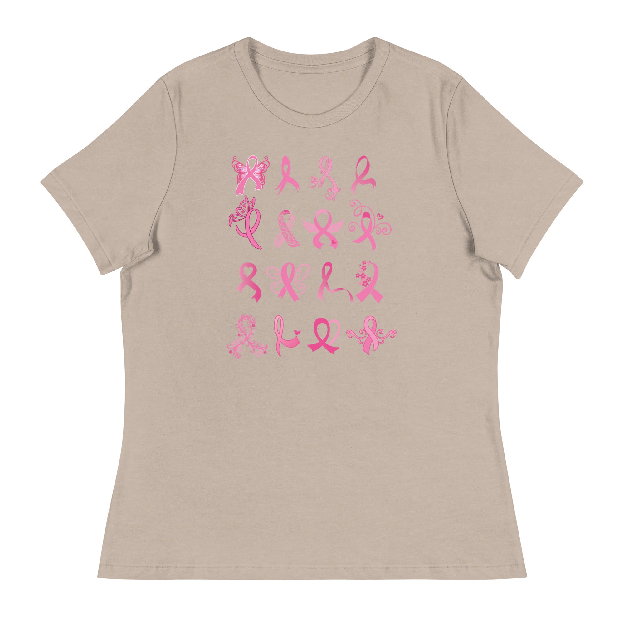 Rows of Ribbons Women's Relaxed T-Shirt、mySite、camillekostekn