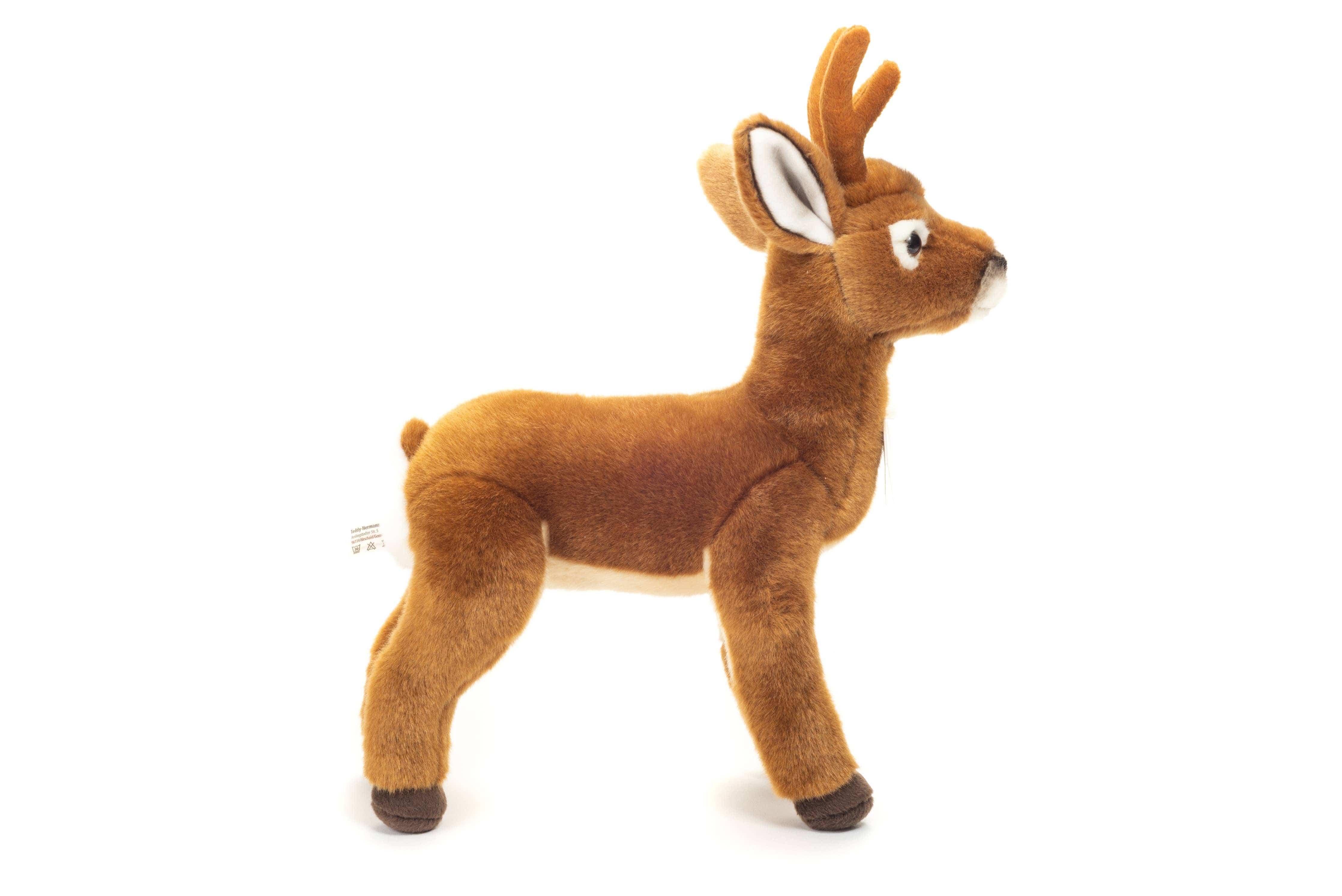 Plush Buck Deer Stuffed Animal Large, Realistic 30 cm - plush soft toy、mySite、g9winljtr