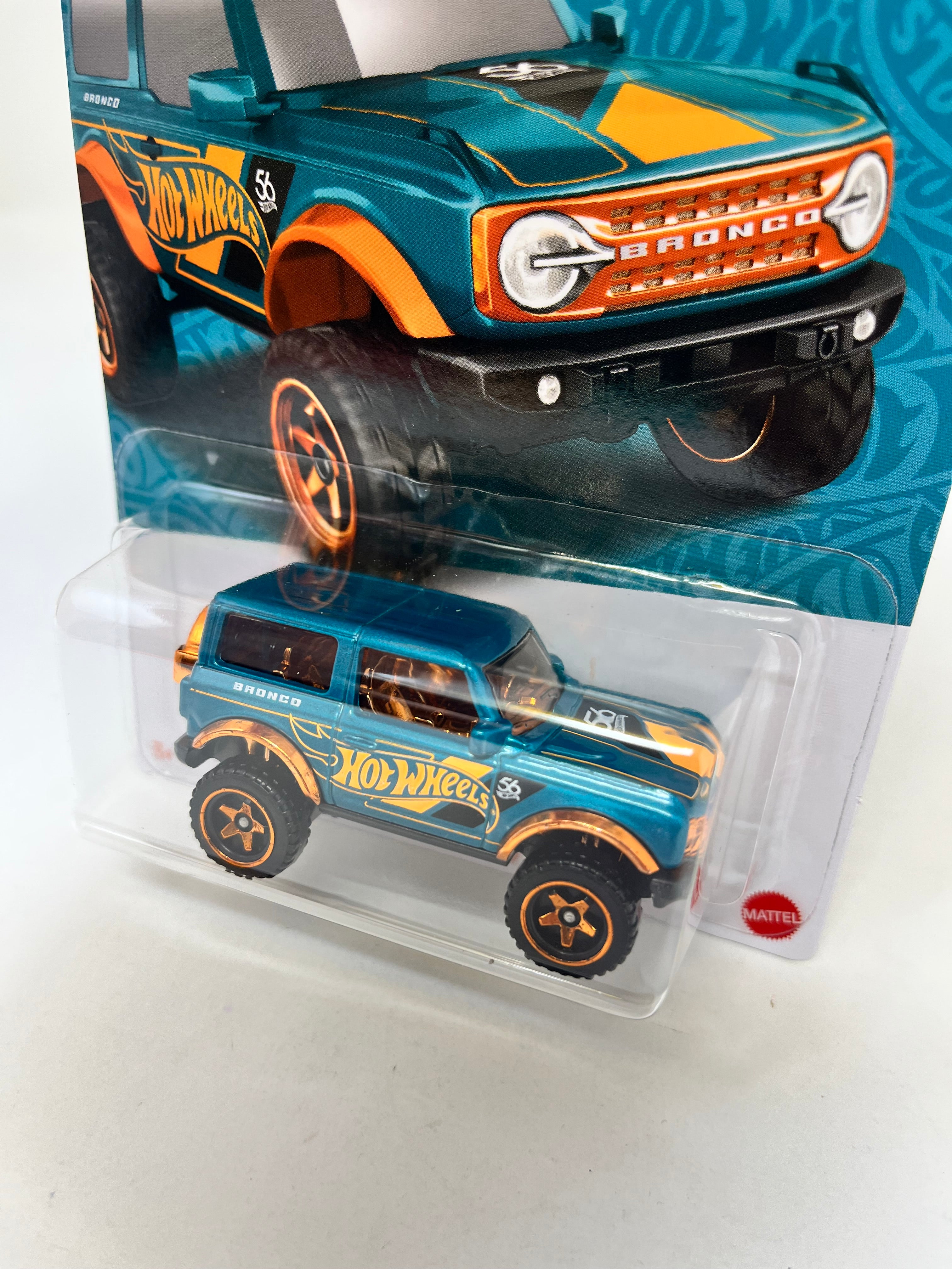 '21 Ford Bronco #3 * 2024 Hot Wheels Pearl & Chrome 56th Anniversary、mySite、hgirdovlk