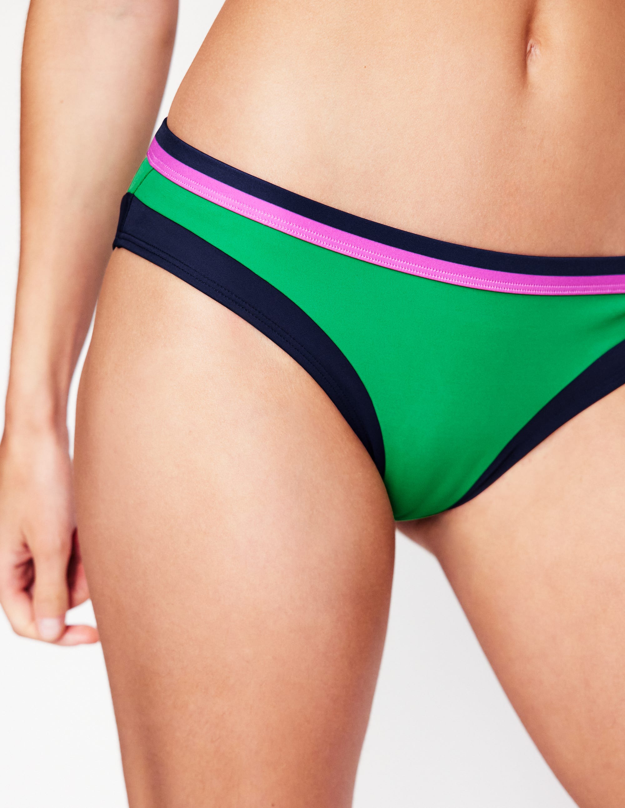  Santorini Bikini Bottoms-Green Colourblock、mySite、ashleygrahame